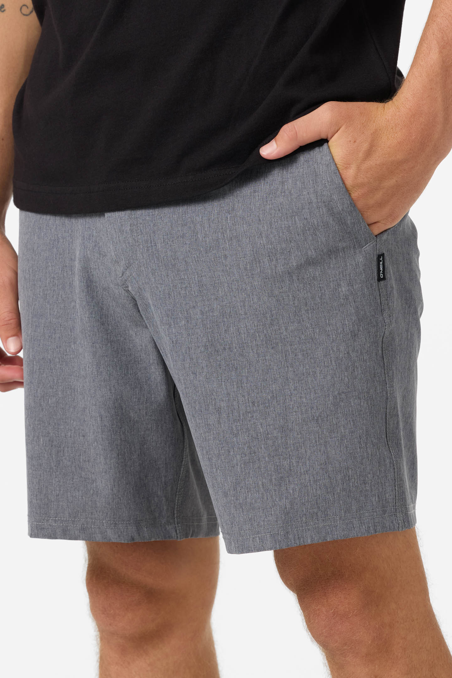 Reserve Heather 19" Hybrid Shorts - Image 4
