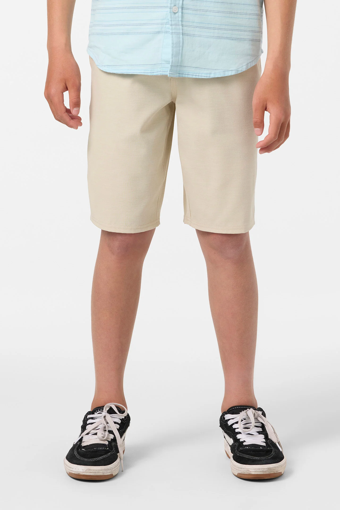 Boy's Reserve Light Check 18" Hybrid Shorts - Image 2