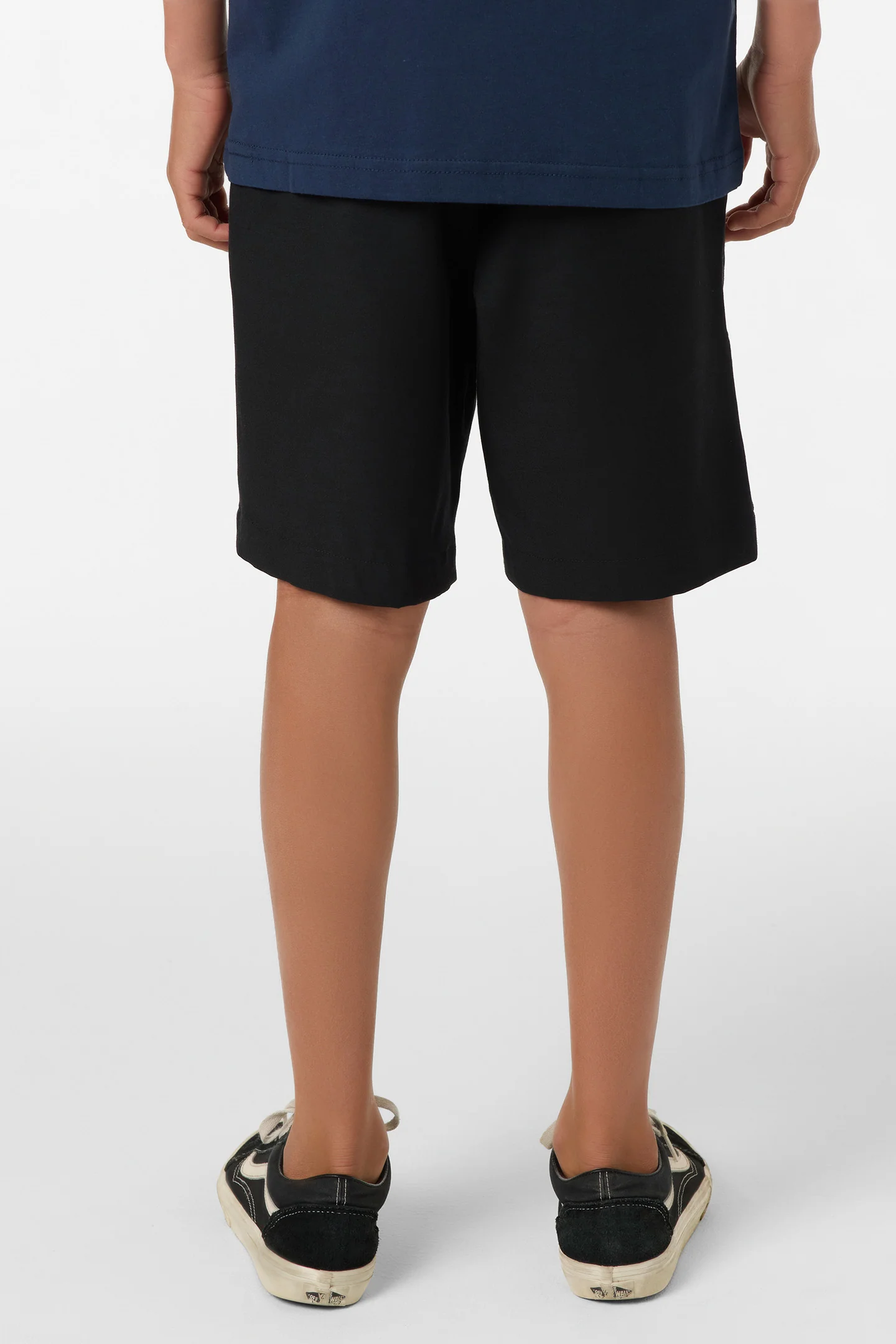 Boy's Reserve Light Check Elastic Waist 16" Hybrid Shorts - Image 5