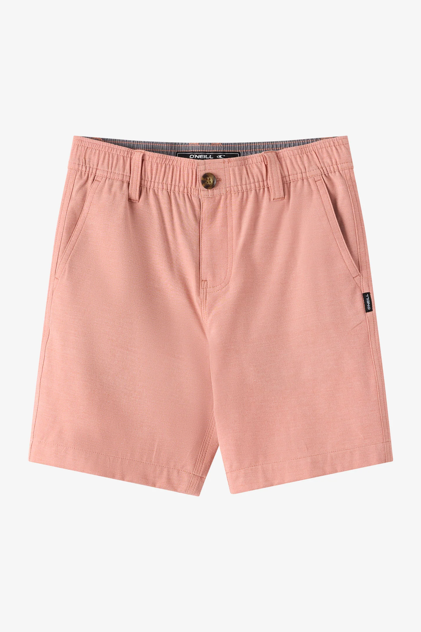 Boy's Reserve Light Check Elastic Waist 16" Hybrid Shorts
