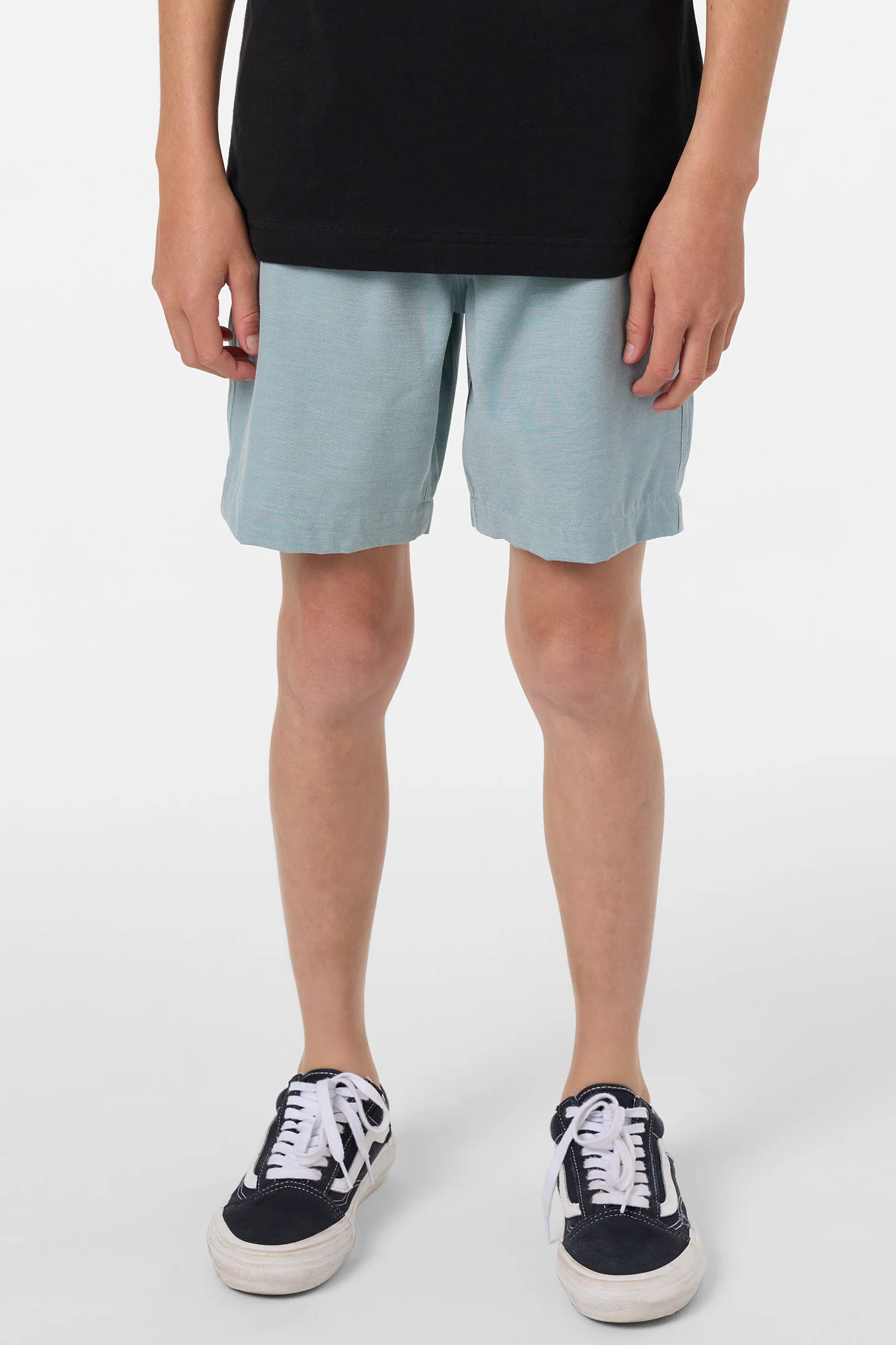 Boy's Reserve Light Check Elastic Waist 16" Hybrid Shorts - Image 2