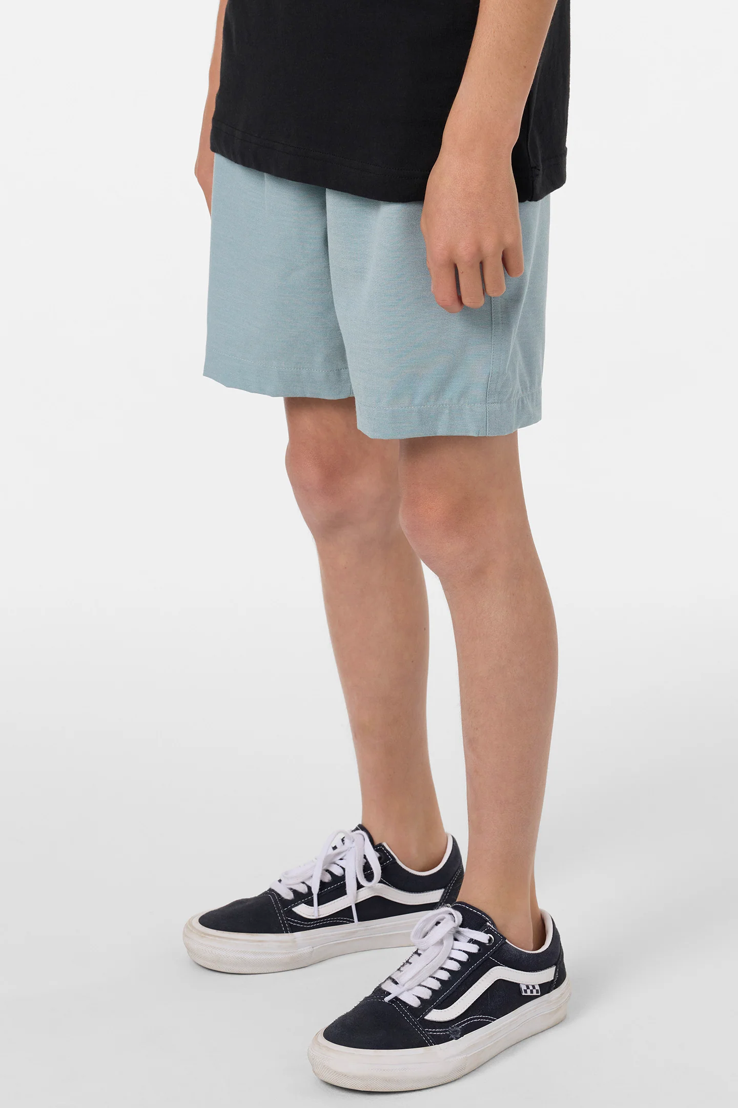 Boy's Reserve Light Check Elastic Waist 16" Hybrid Shorts - Image 3