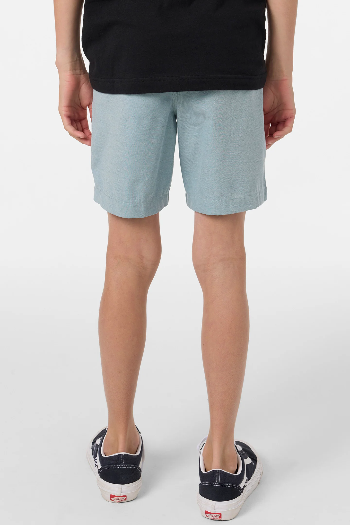 Boy's Reserve Light Check Elastic Waist 16" Hybrid Shorts - Image 4