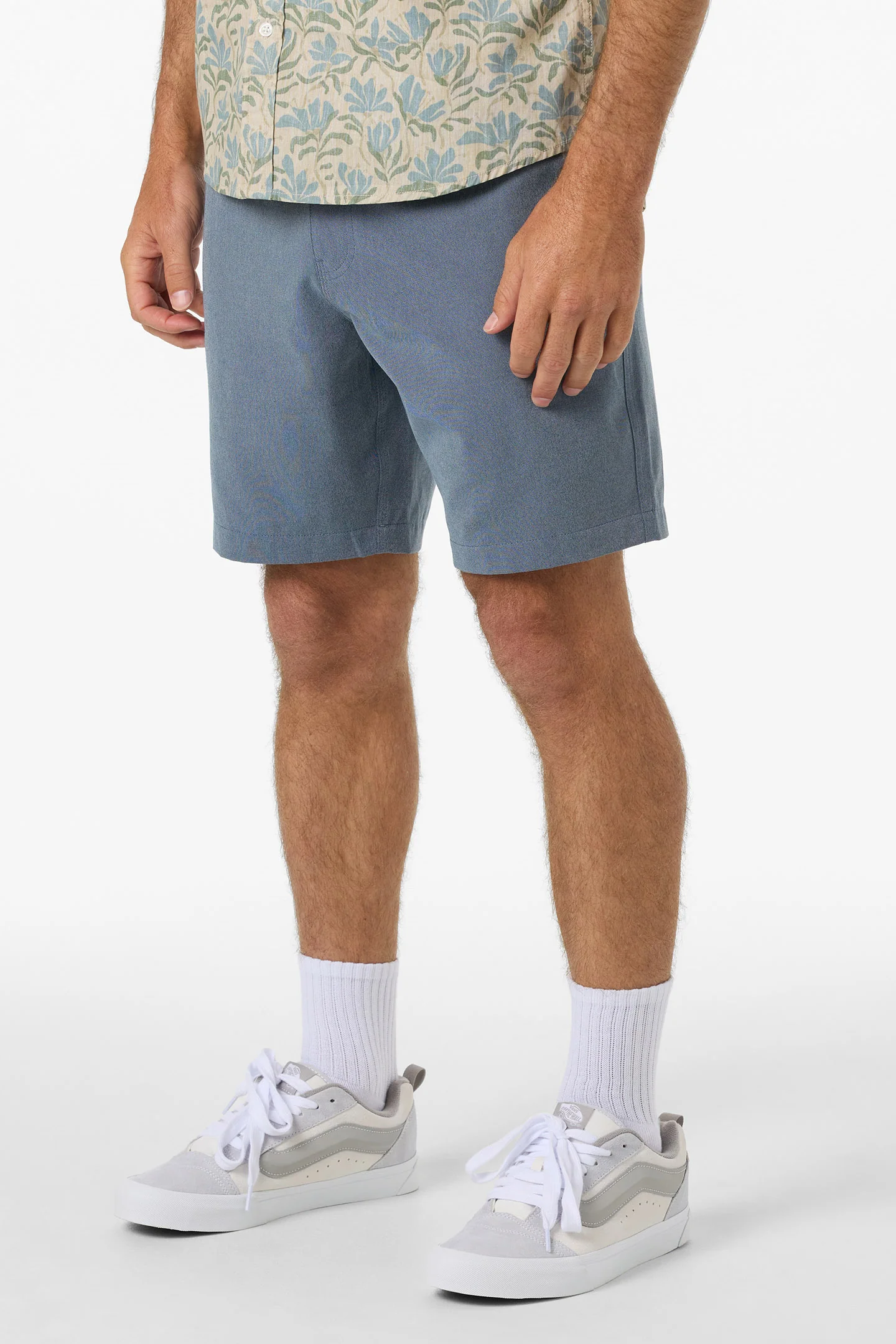 Reserve Light Check Elastic Waist 18" Hybrid Shorts - Image 3