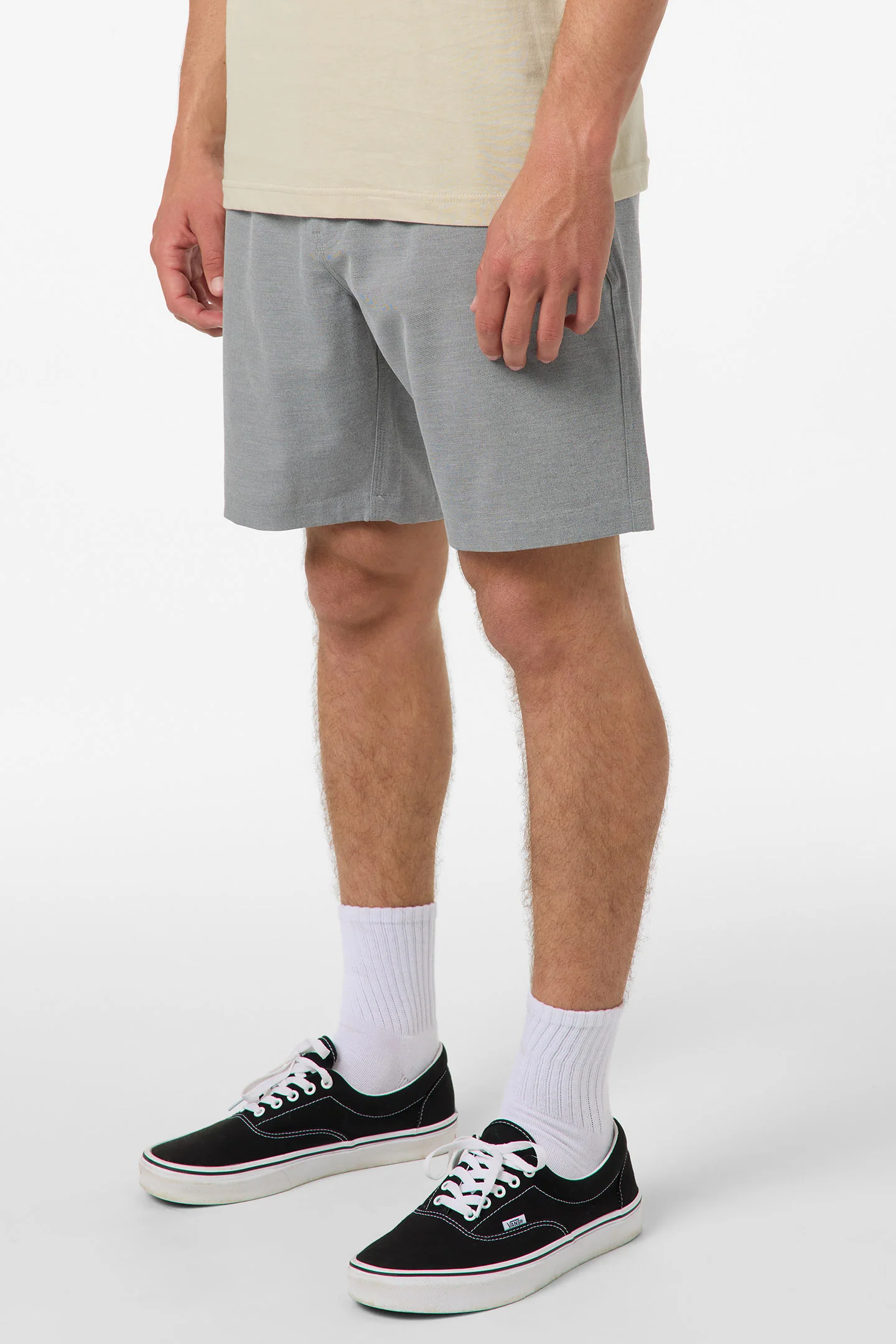 Reserve Light Check Elastic Waist 18" Hybrid Shorts - Image 3