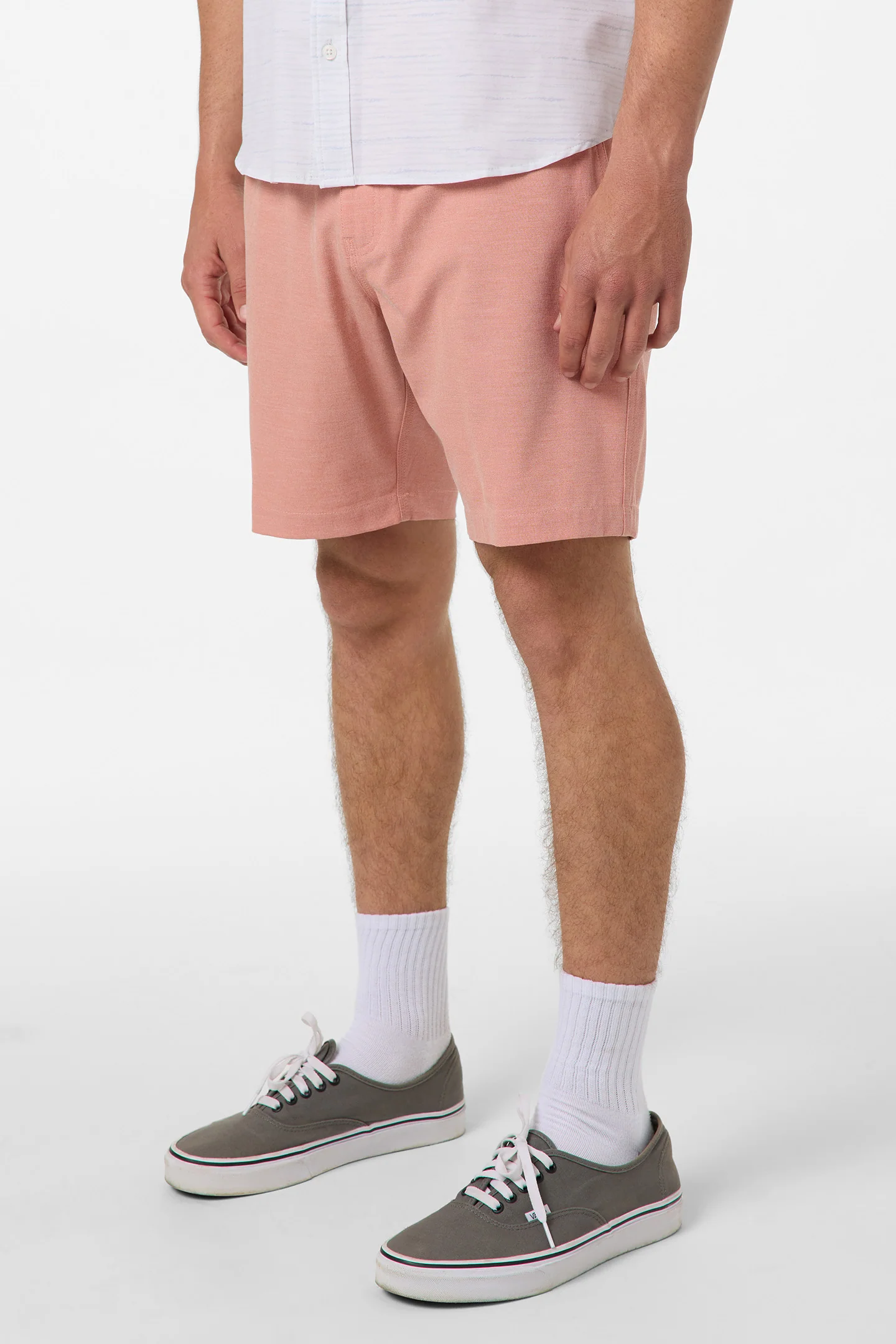 Reserve Light Check Elastic Waist 18" Hybrid Shorts - Image 3