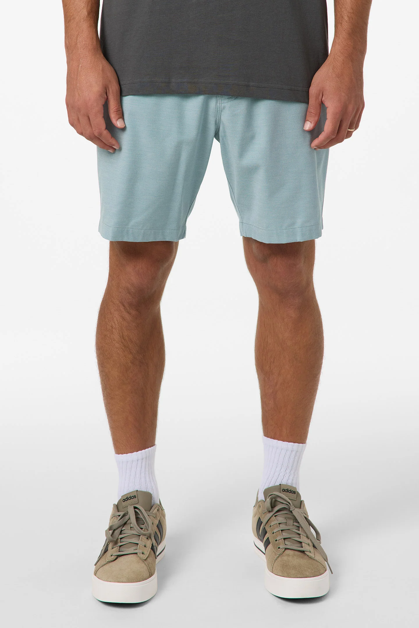 Reserve Light Check Elastic Waist 18" Hybrid Shorts - Image 2