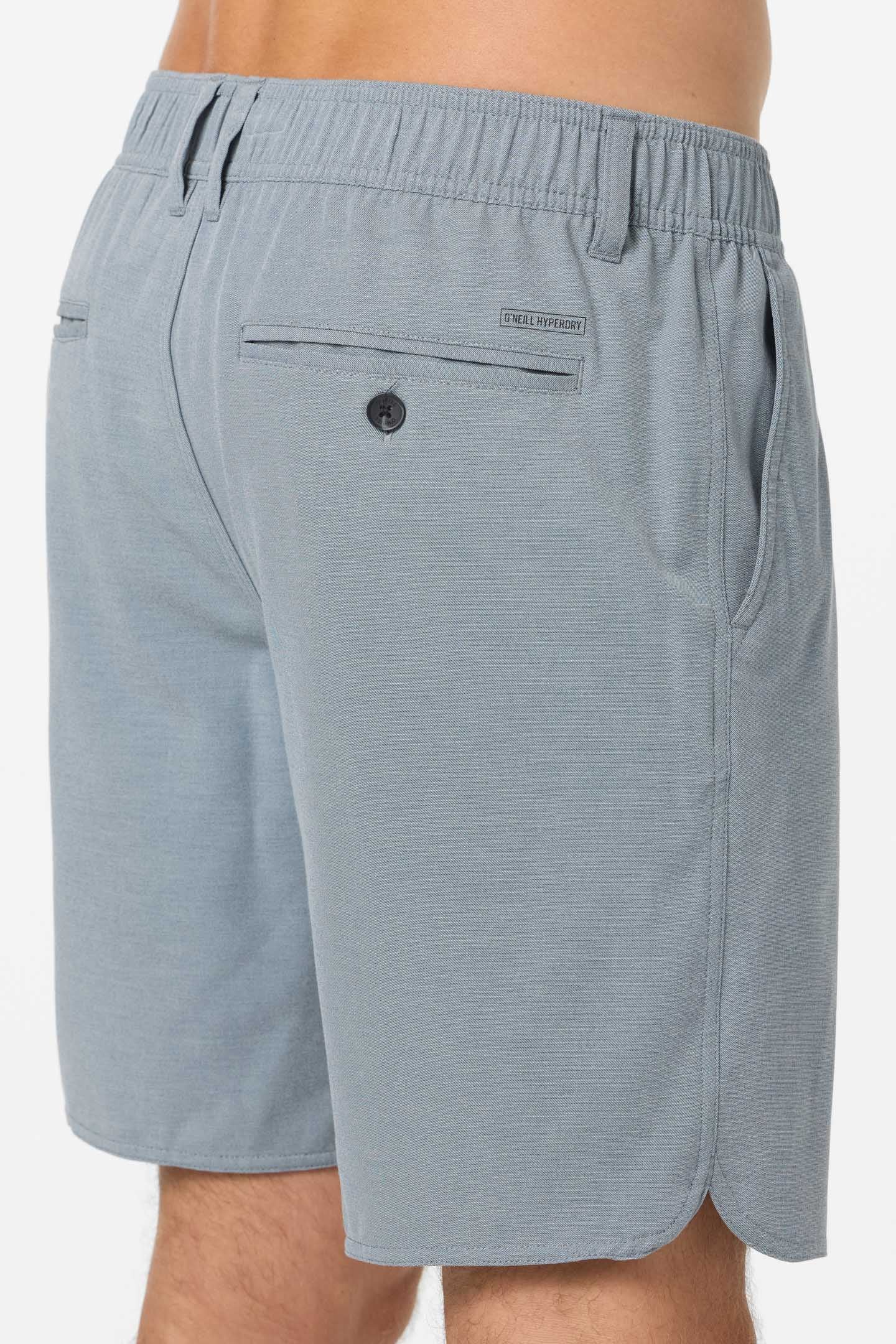 Reserve Light Check Scallop Elastic Waist 18" Hybrid Shorts - Image 4
