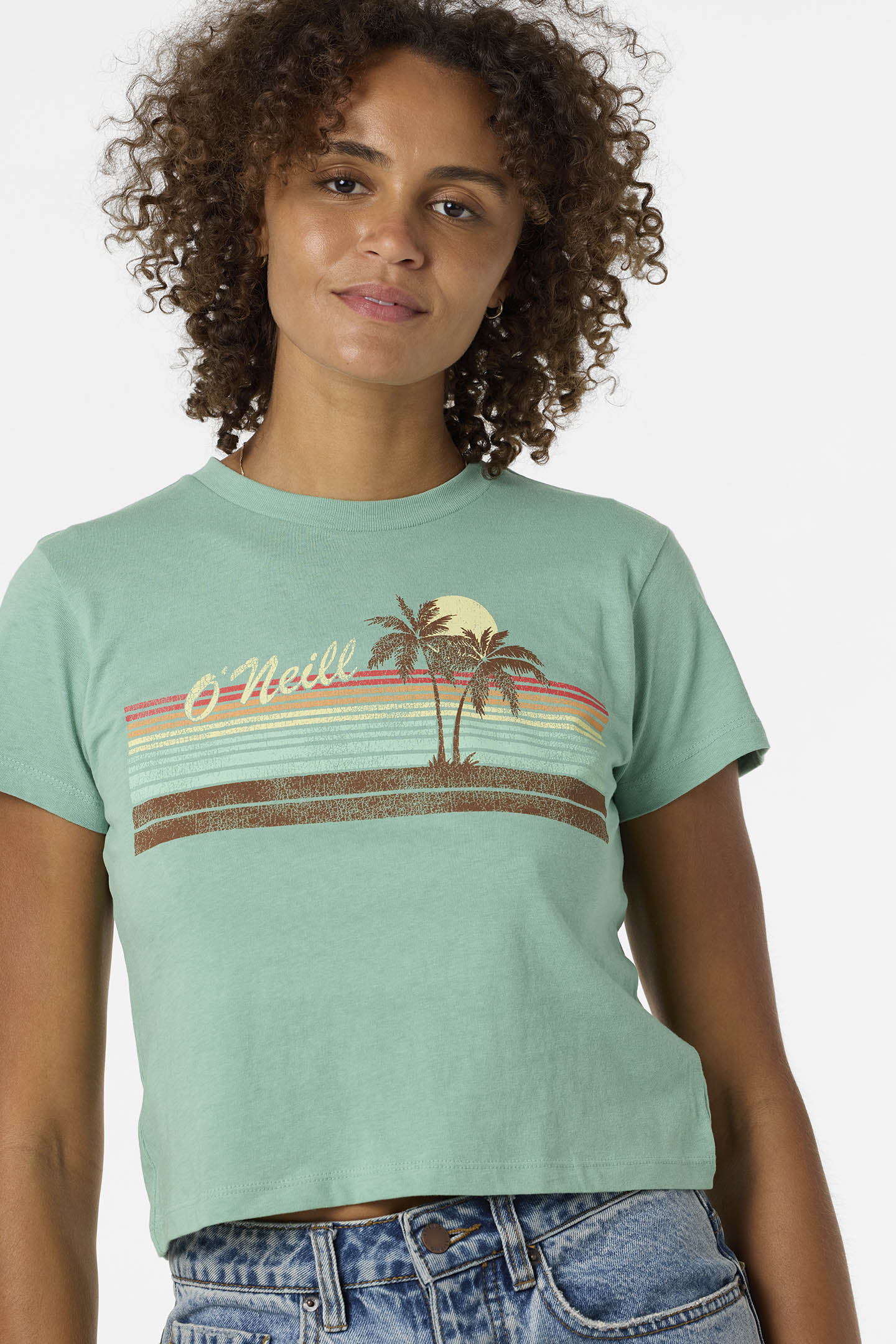 Retro Stripe Fitted Tee - Image 5