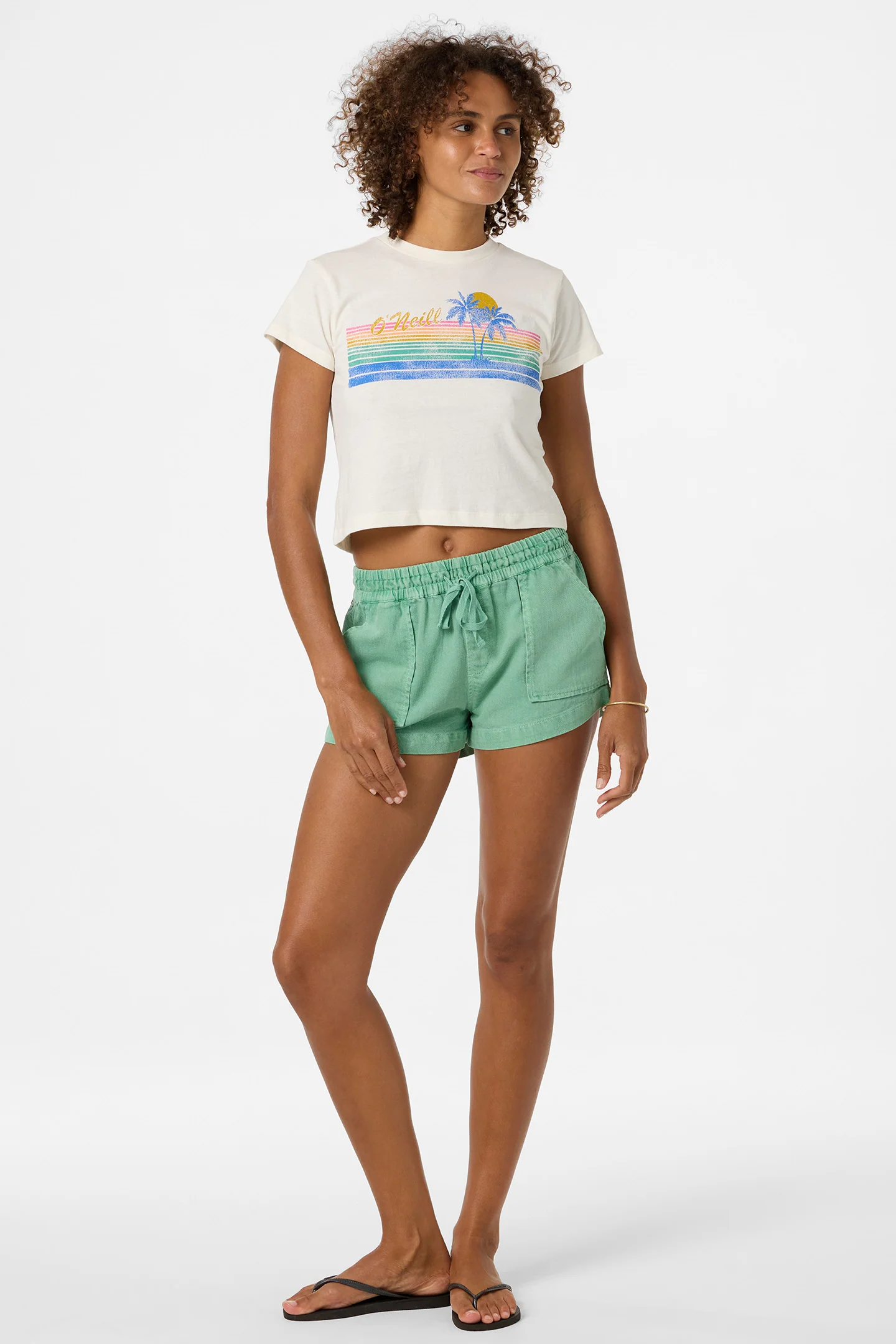 Retro Stripe Fitted Tee - Image 3