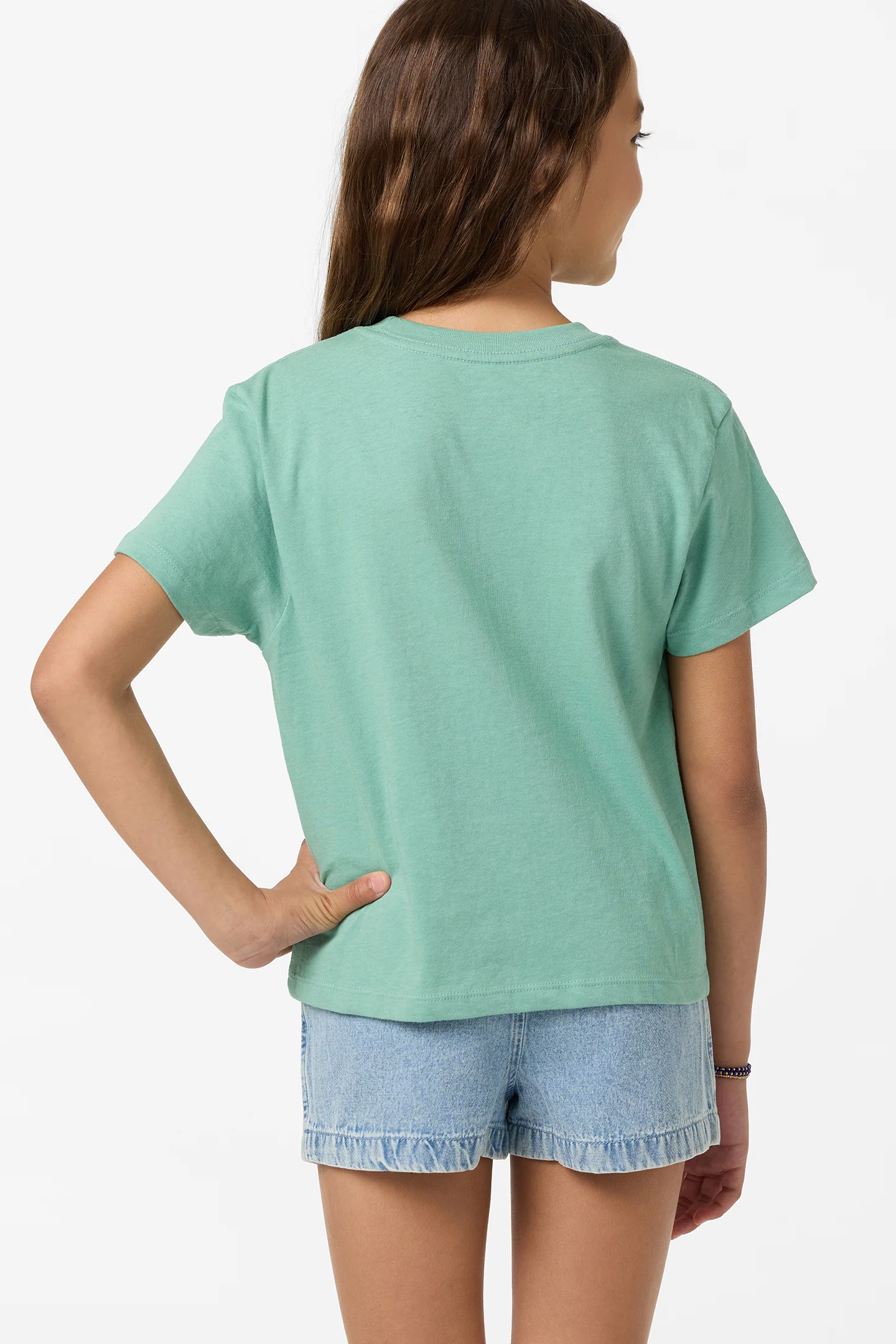 Girl's Retro Stripe Willa Skimmer Tee - Image 4
