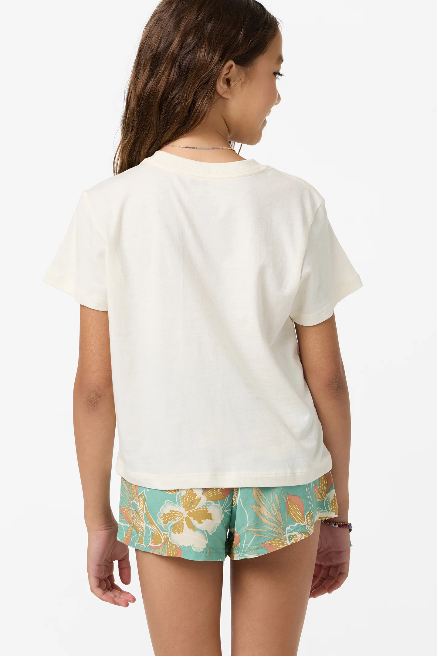 Girl's Retro Stripe Willa Skimmer Tee - Image 2