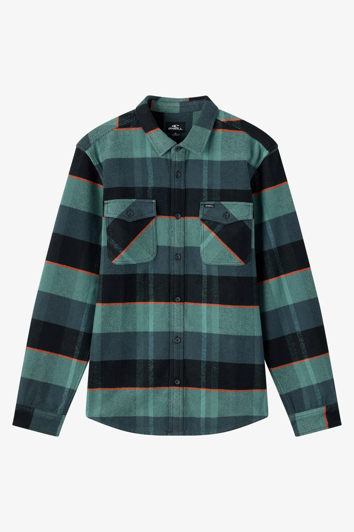 Richmond Flannel Standard Fit Long Sleeve Shirt