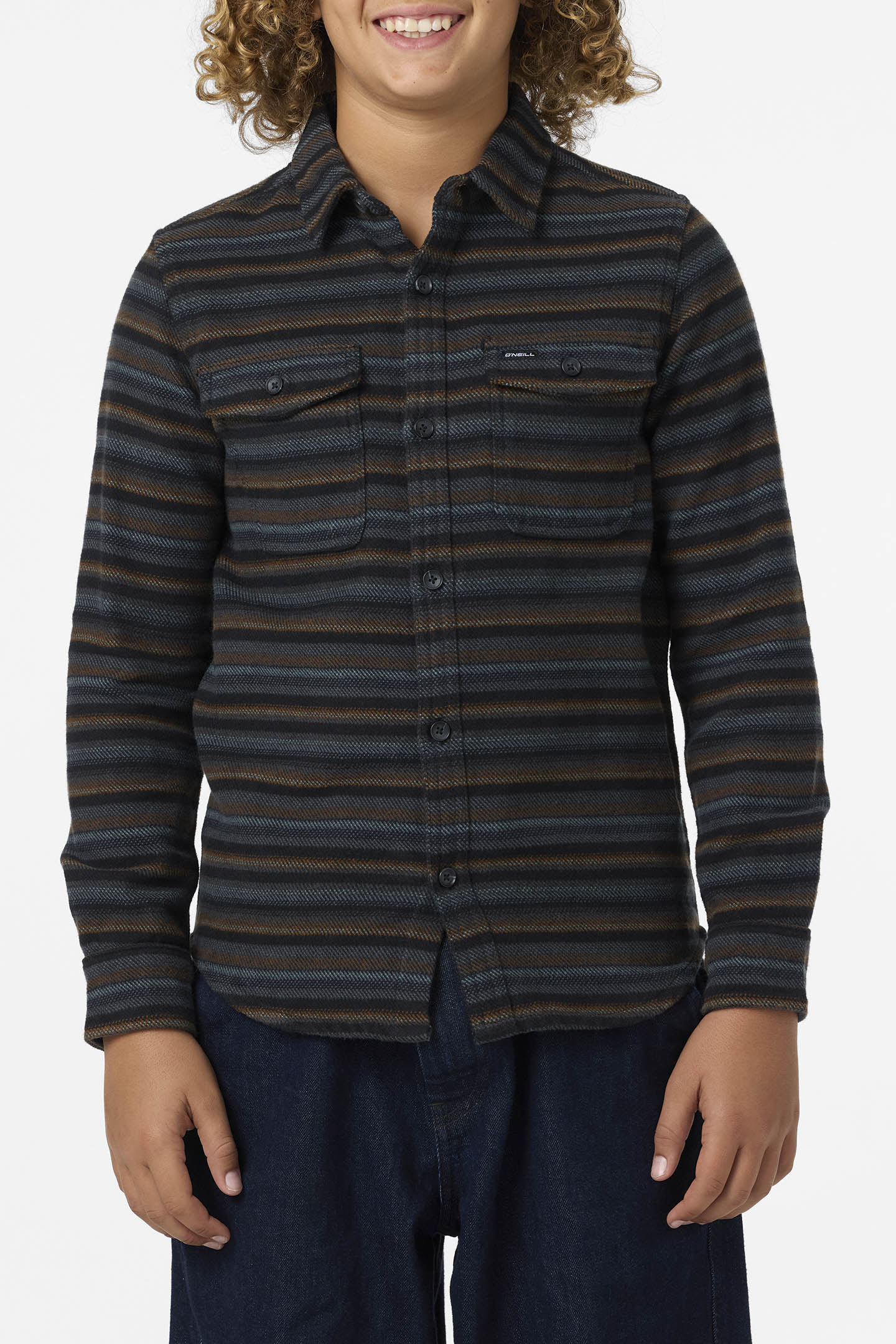 Boy's Richmond Flannel Long Sleeve Shirt - Image 2