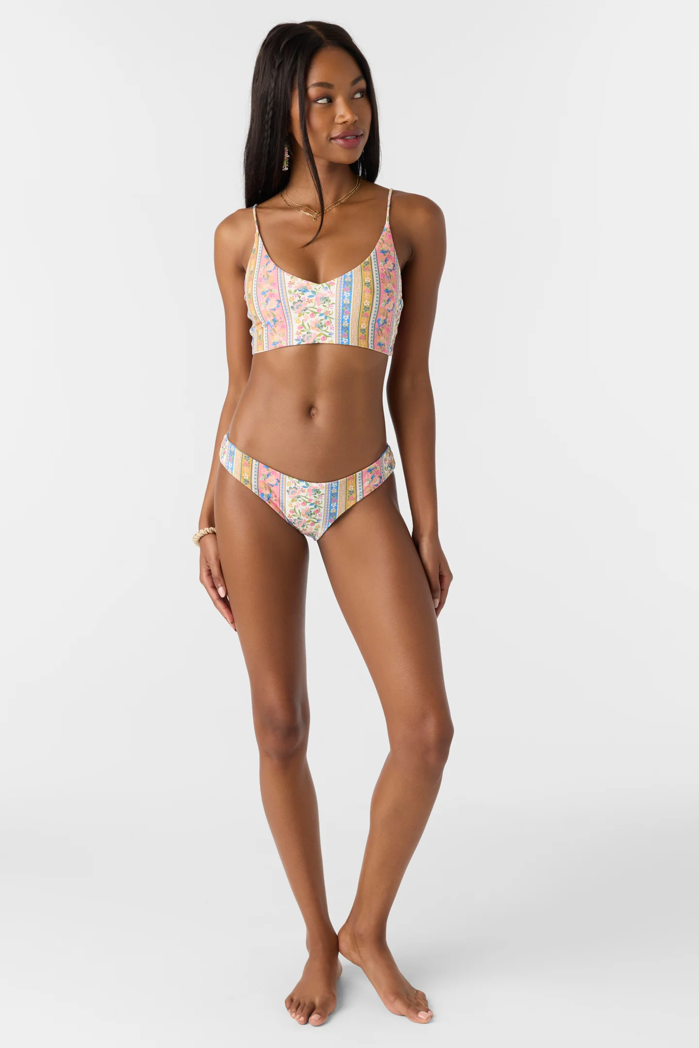 Rio Floral Blue Lagoon Revo Full Bottoms - Image 4