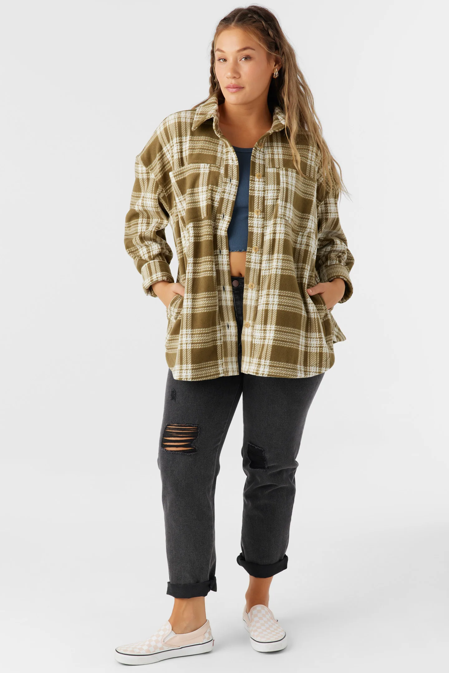 Rune Superfleece Oversized Fit Shacket - Image 3