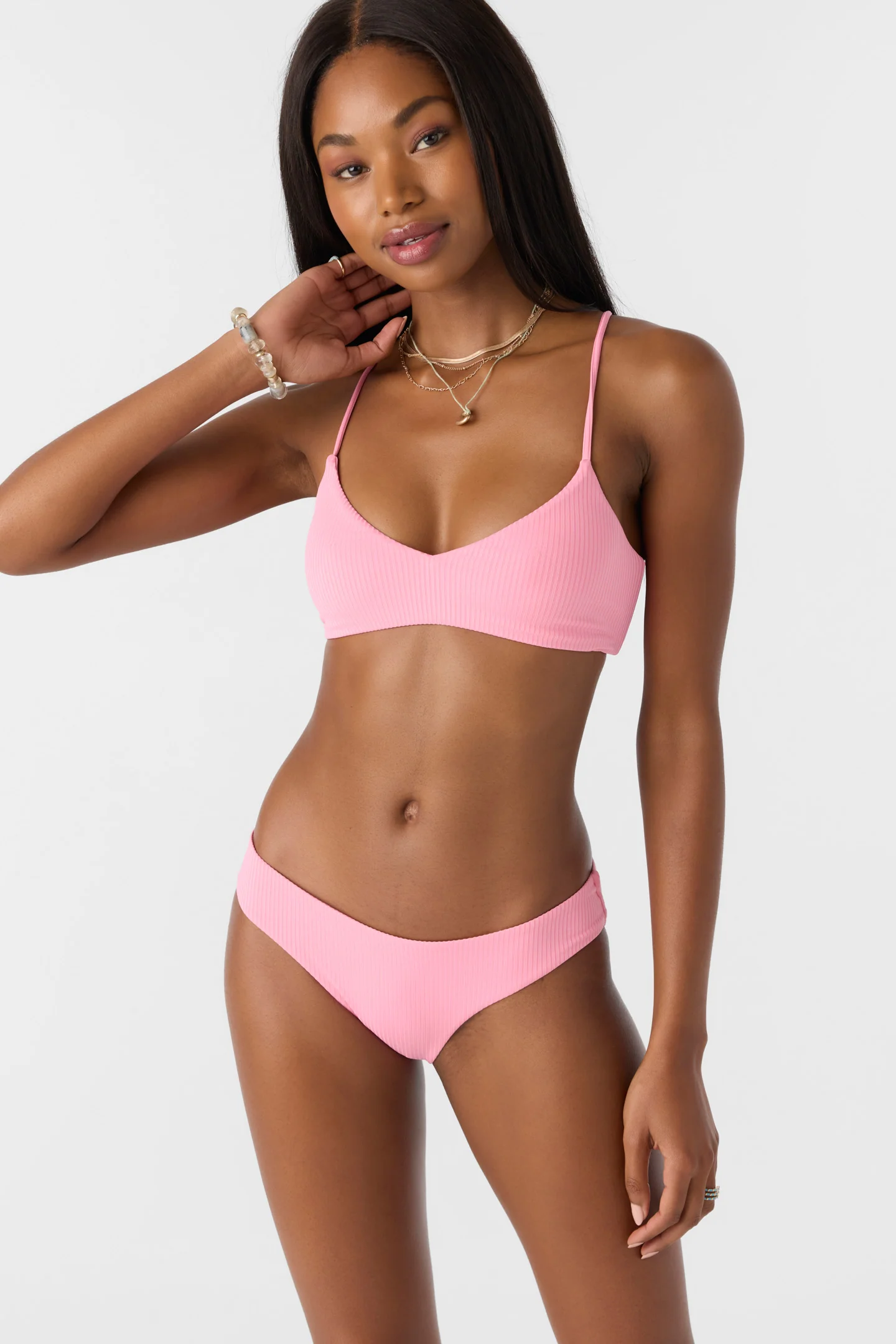 Saltwater Solids Rib Blue Lagoon Full Bottoms - Image 7