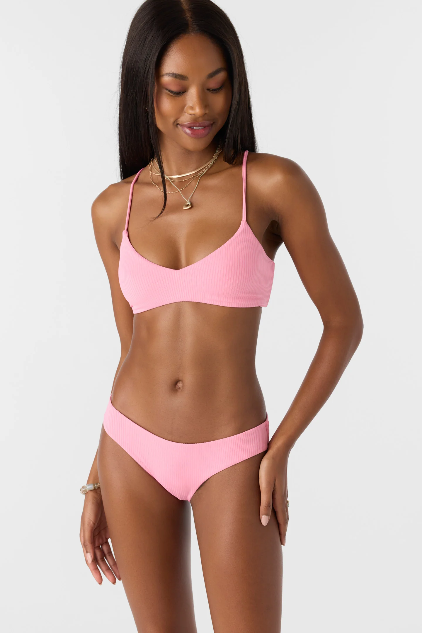 Saltwater Solids Rib Blue Lagoon Full Bottoms - Image 8