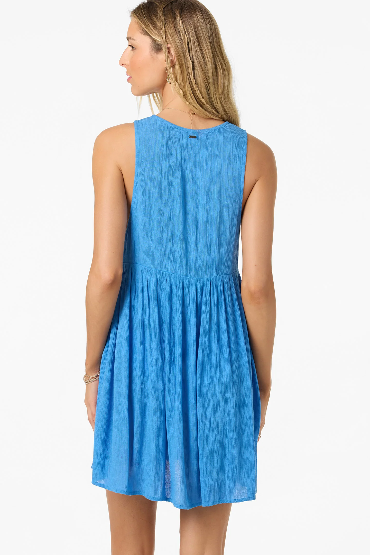Saltwater Solids Teddy Mini Cover-Up Dress - Image 2