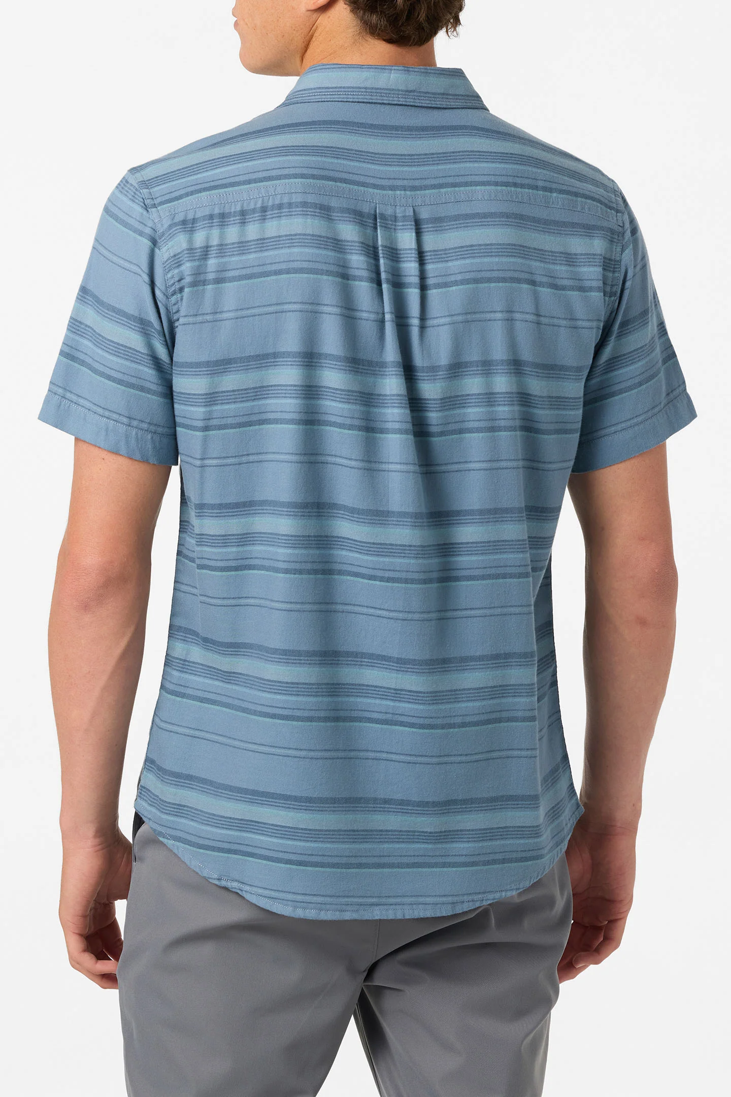 Seafaring Stripe Stretch Standard Fit Shirt - Image 5