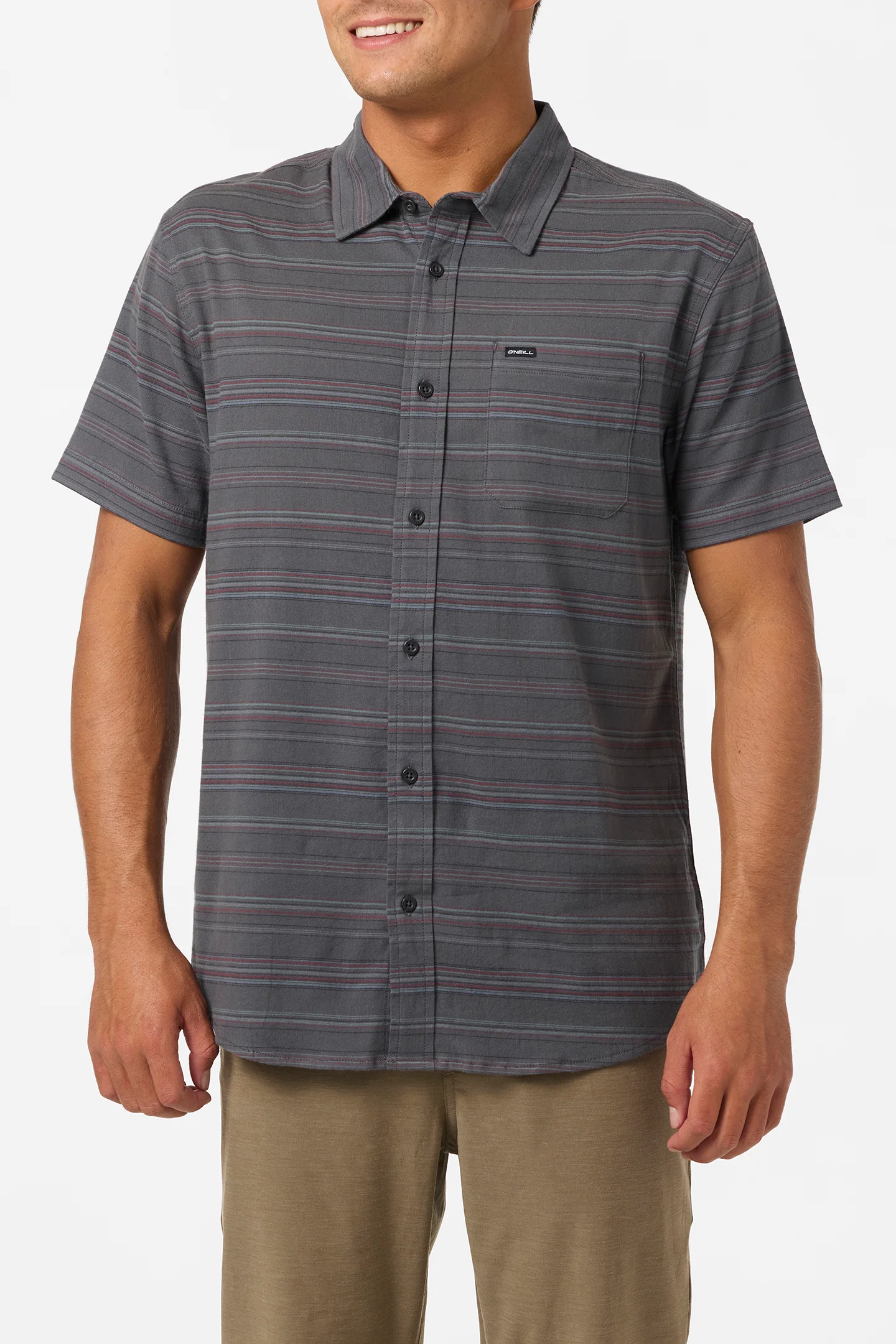 Seafaring Stripe Stretch Standard Fit Shirt - Image 2