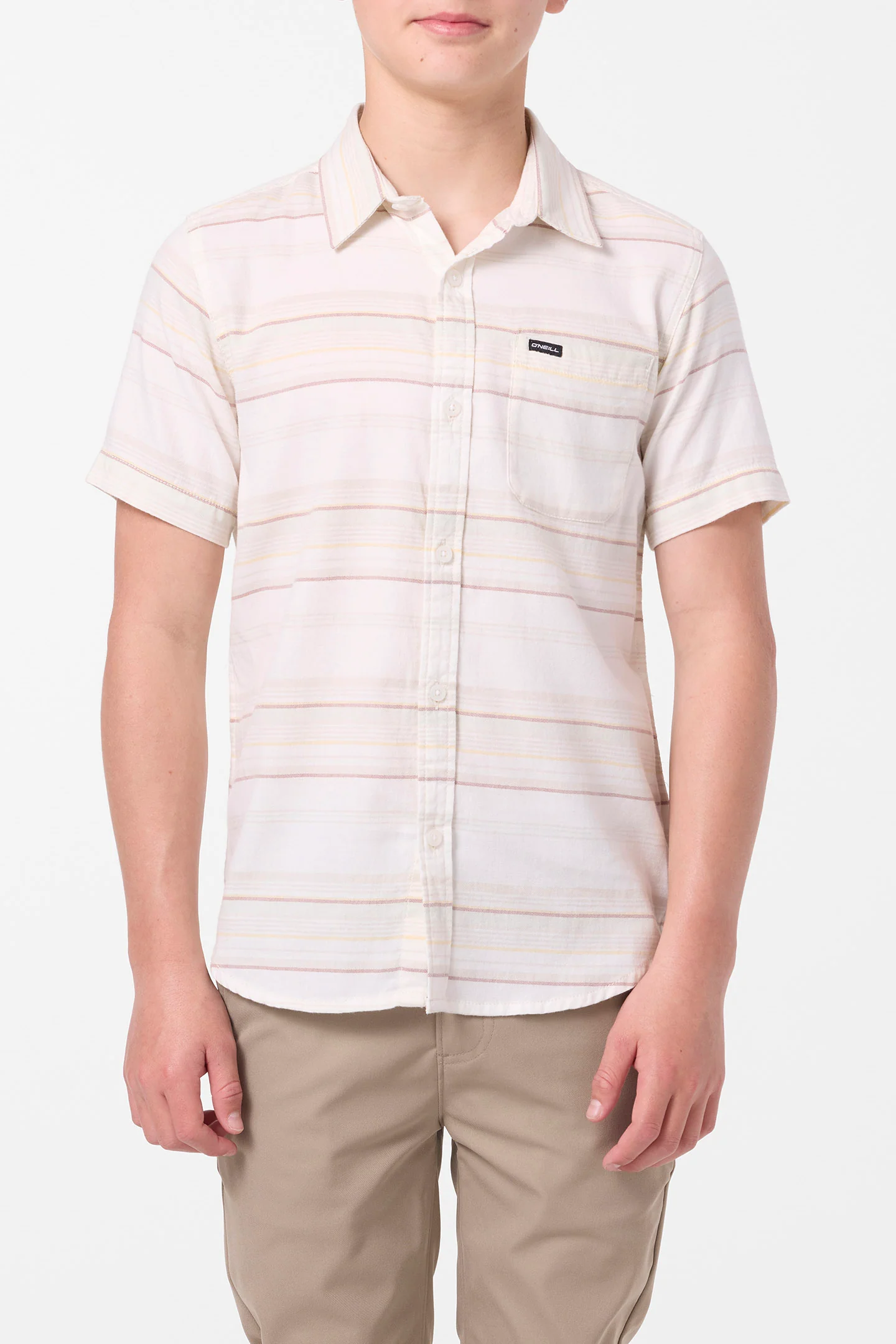 Boy's Seafaring Stripe Stretch Shirt - Image 2