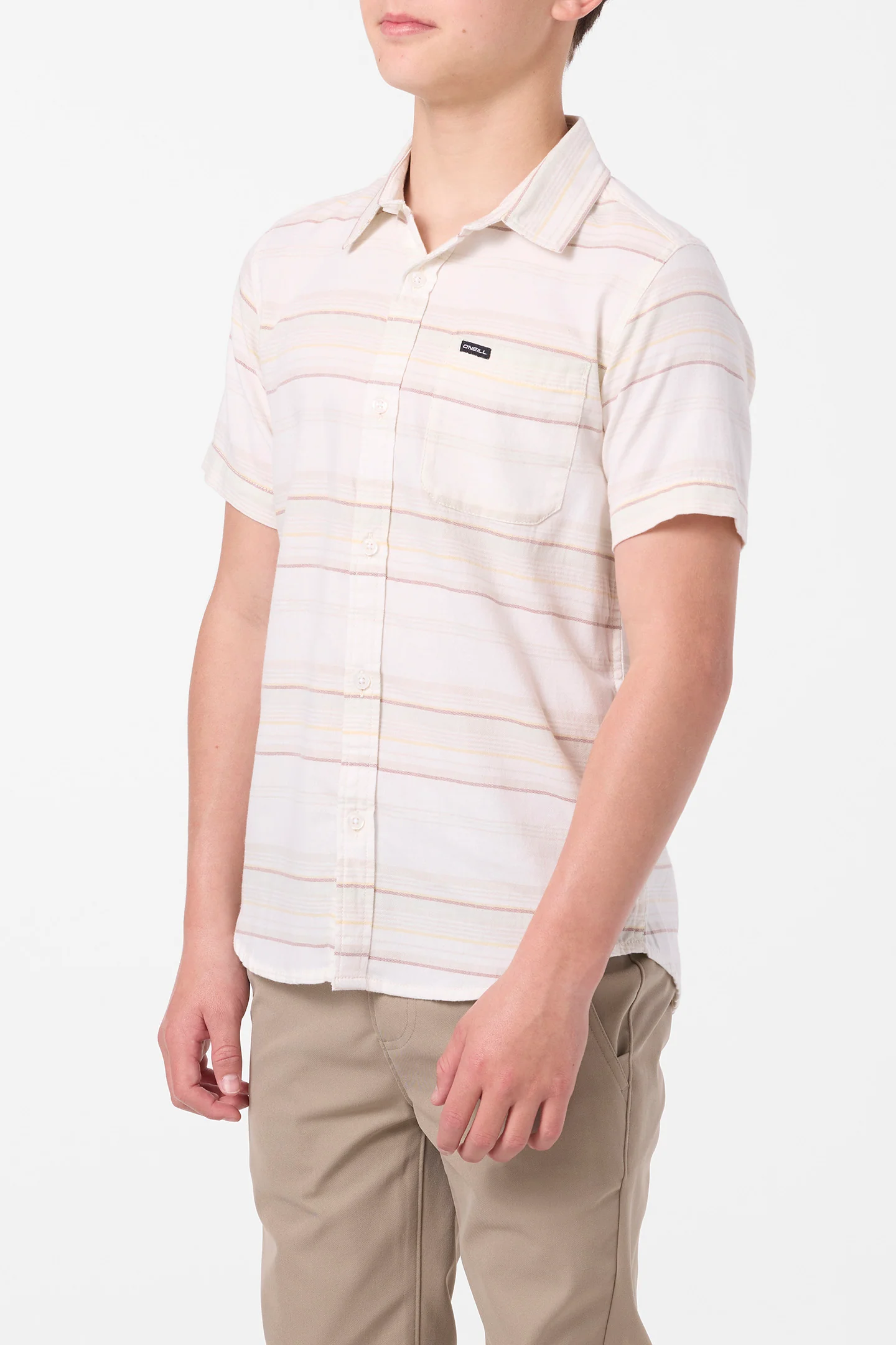 Boy's Seafaring Stripe Stretch Shirt - Image 3
