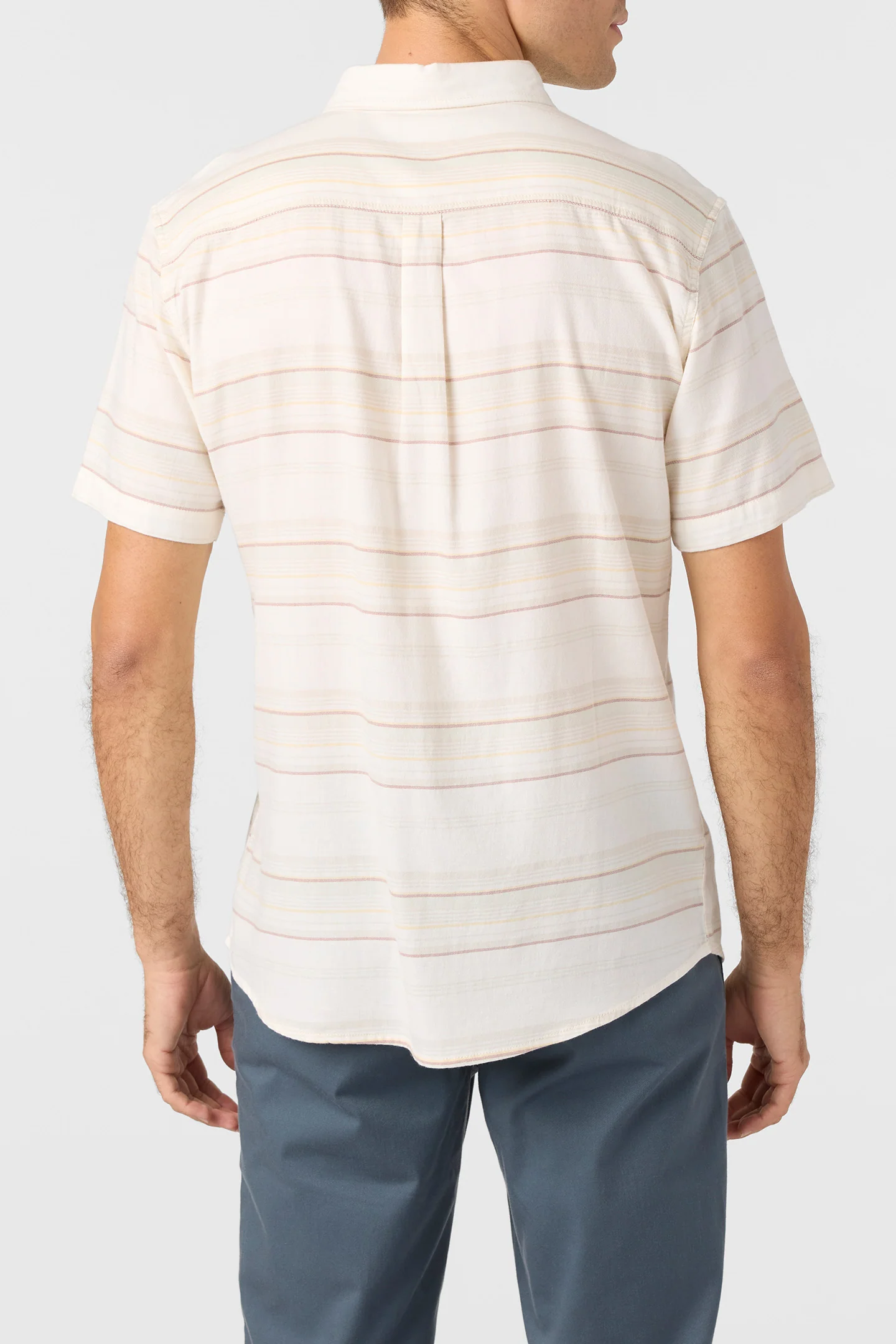Seafaring Stripe Stretch Standard Fit Shirt - Image 5