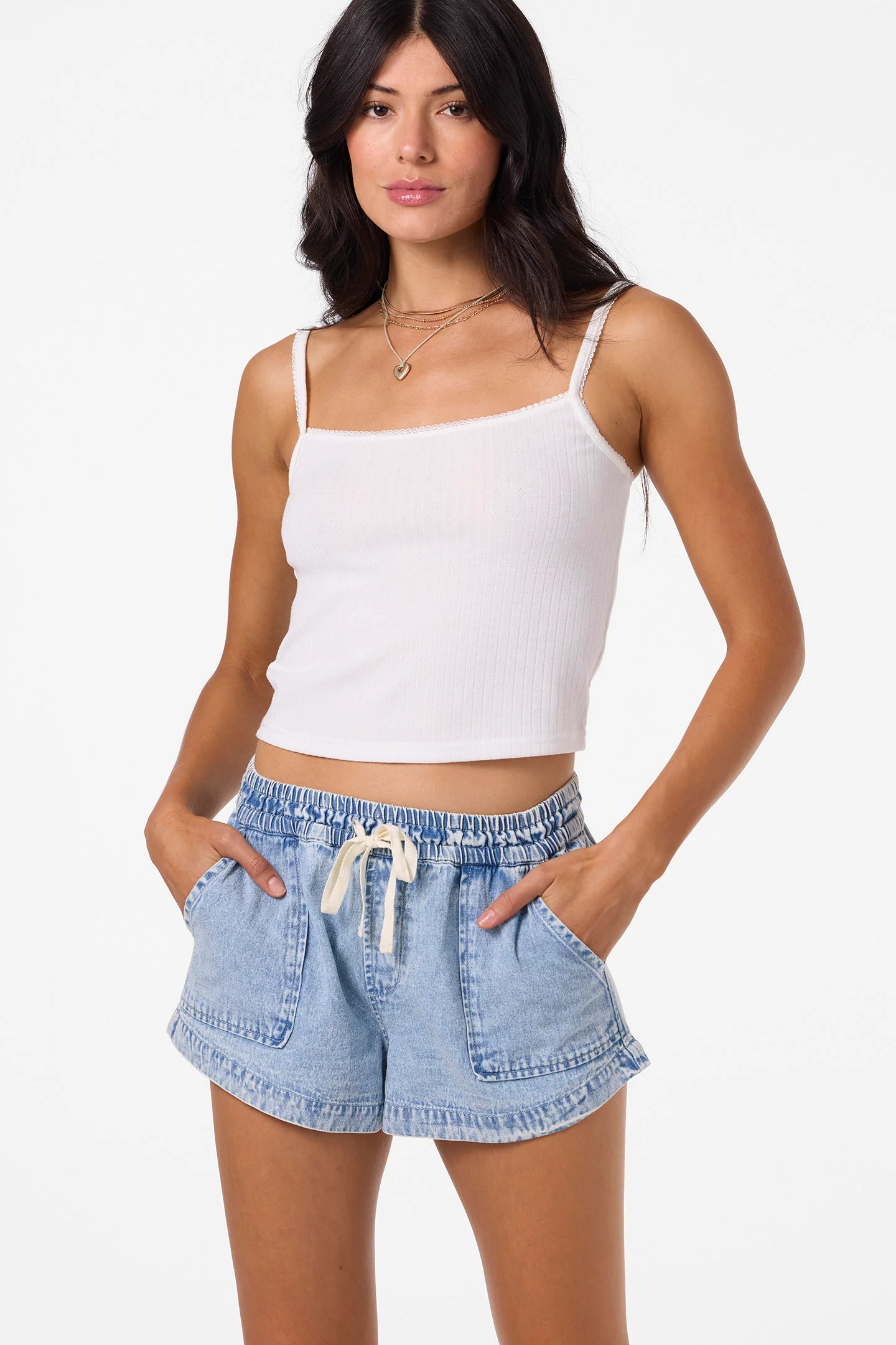 Sevie Denim Shorts