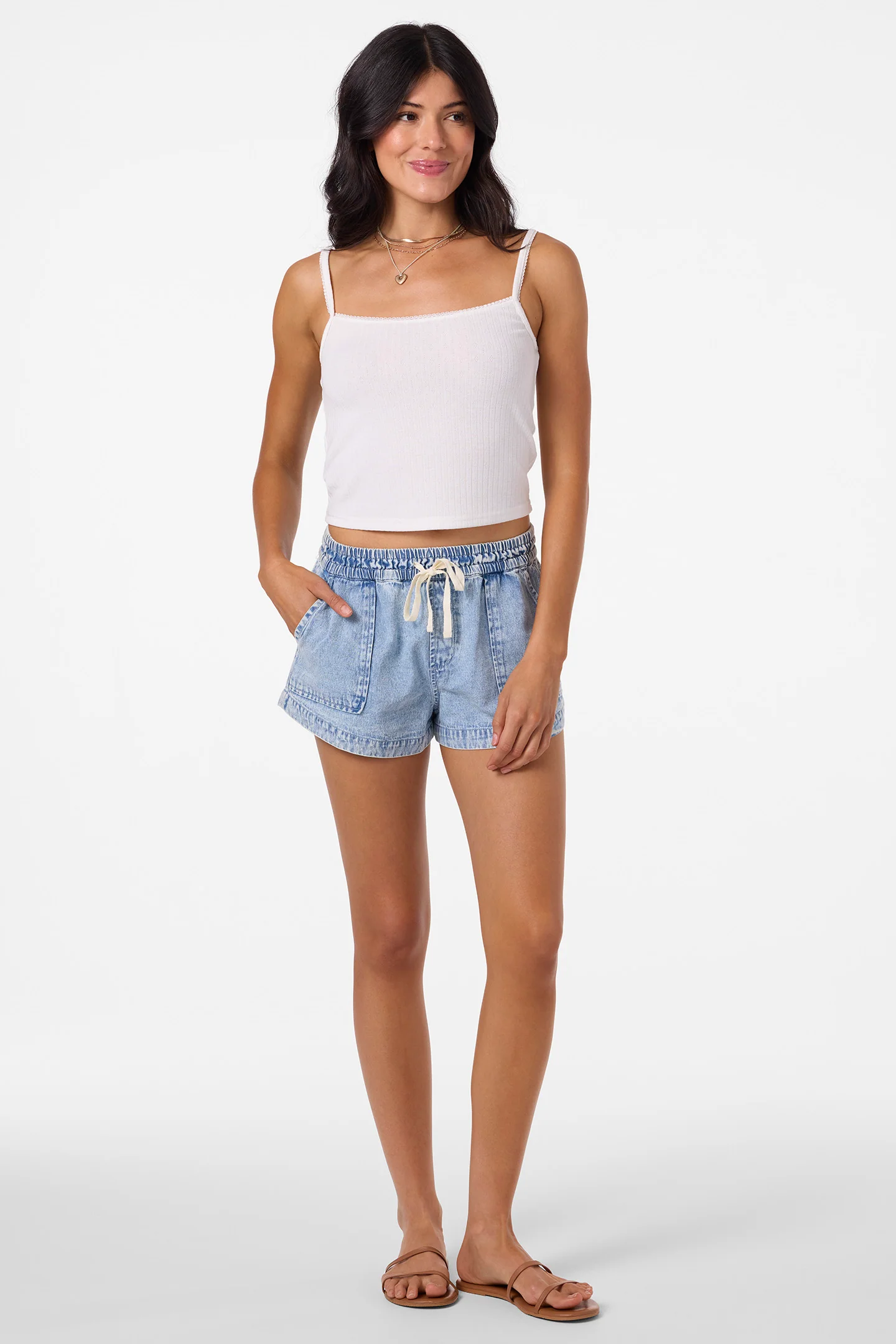 Sevie Denim Shorts - Image 3