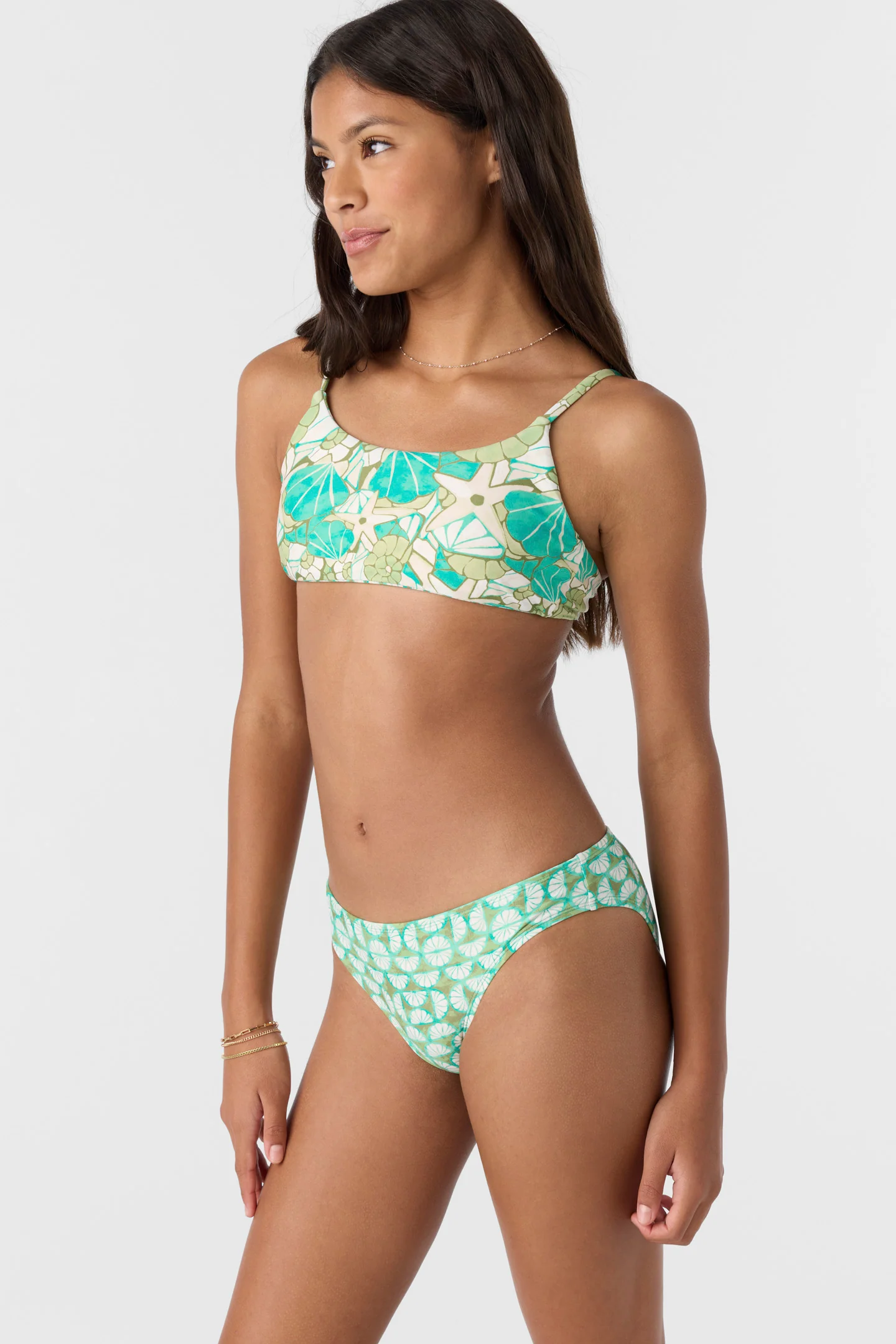 Girl's Shell Abstract Revo Tie Back Set - Image 4