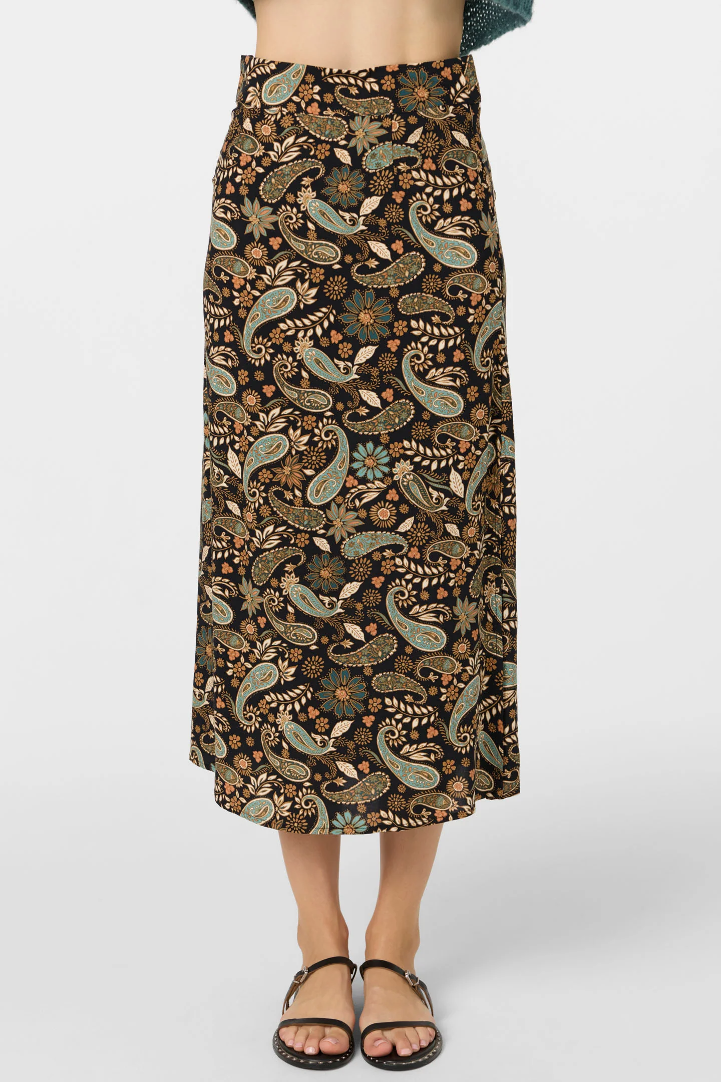 Sunni Rosalia Paisley Midi Skirt - Image 4