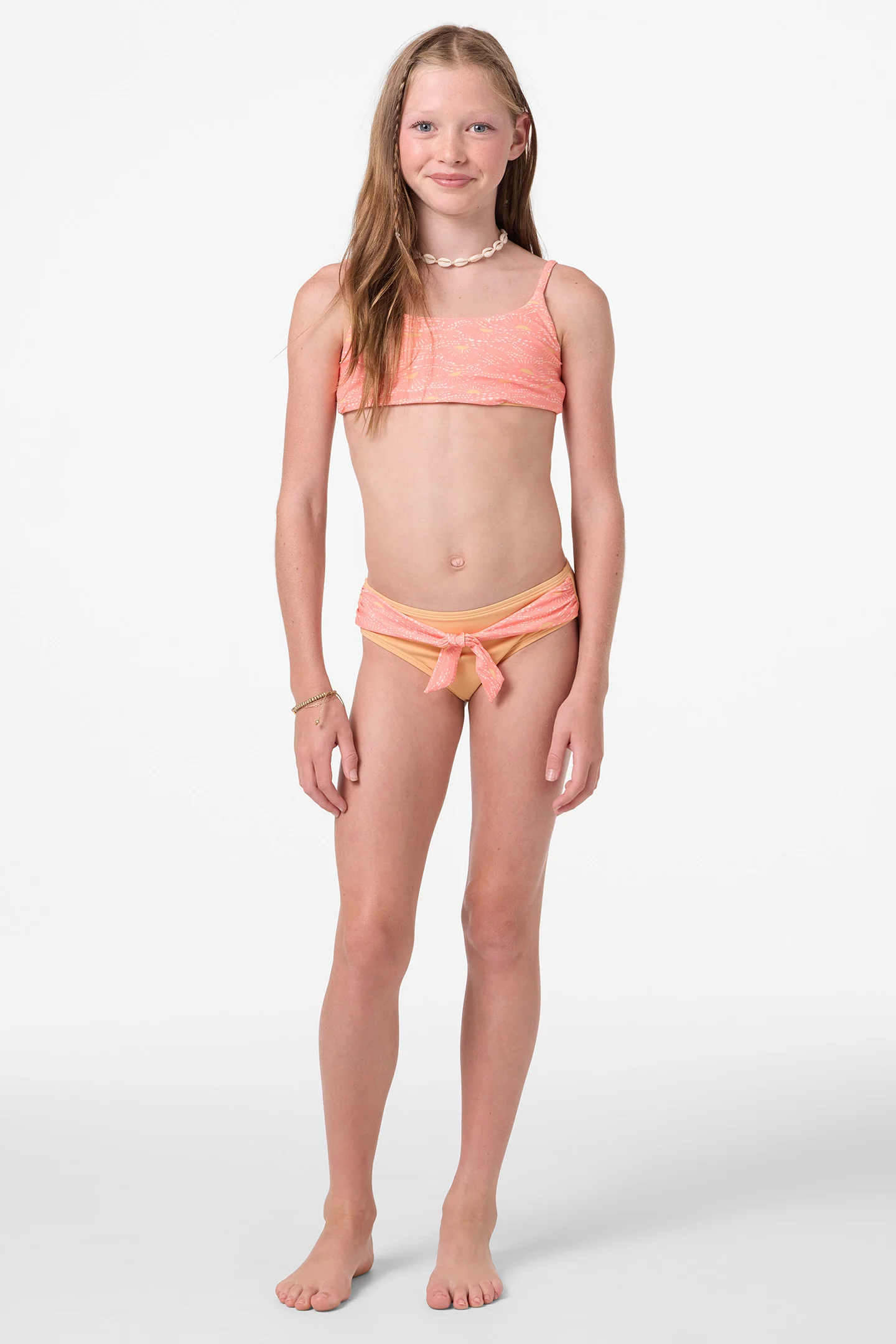 Girl's Sunshine Revo Tie Back Bralette Set - Image 3