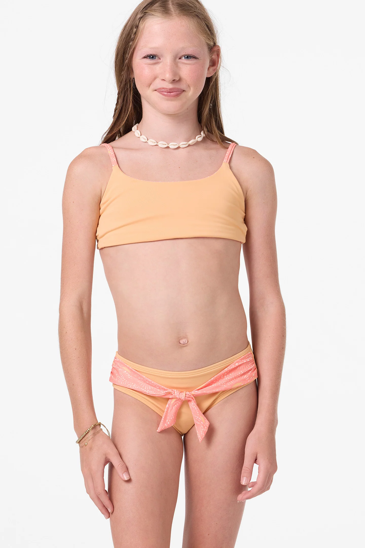 Girl's Sunshine Revo Tie Back Bralette Set - Image 5