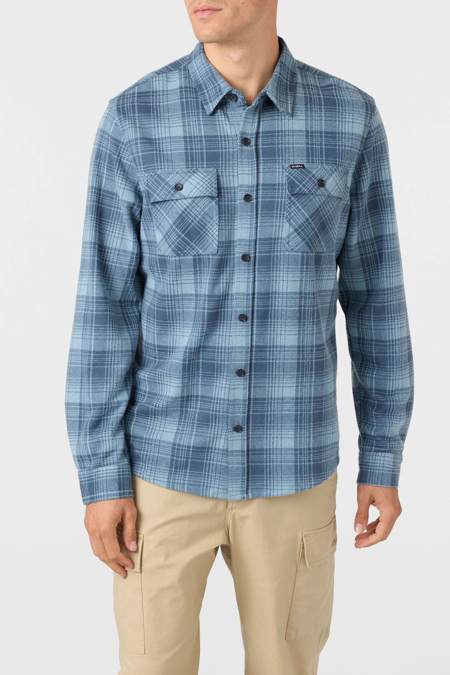 Sutton Knit Plaid Standard Fit Long Sleeve Shirt - Image 2