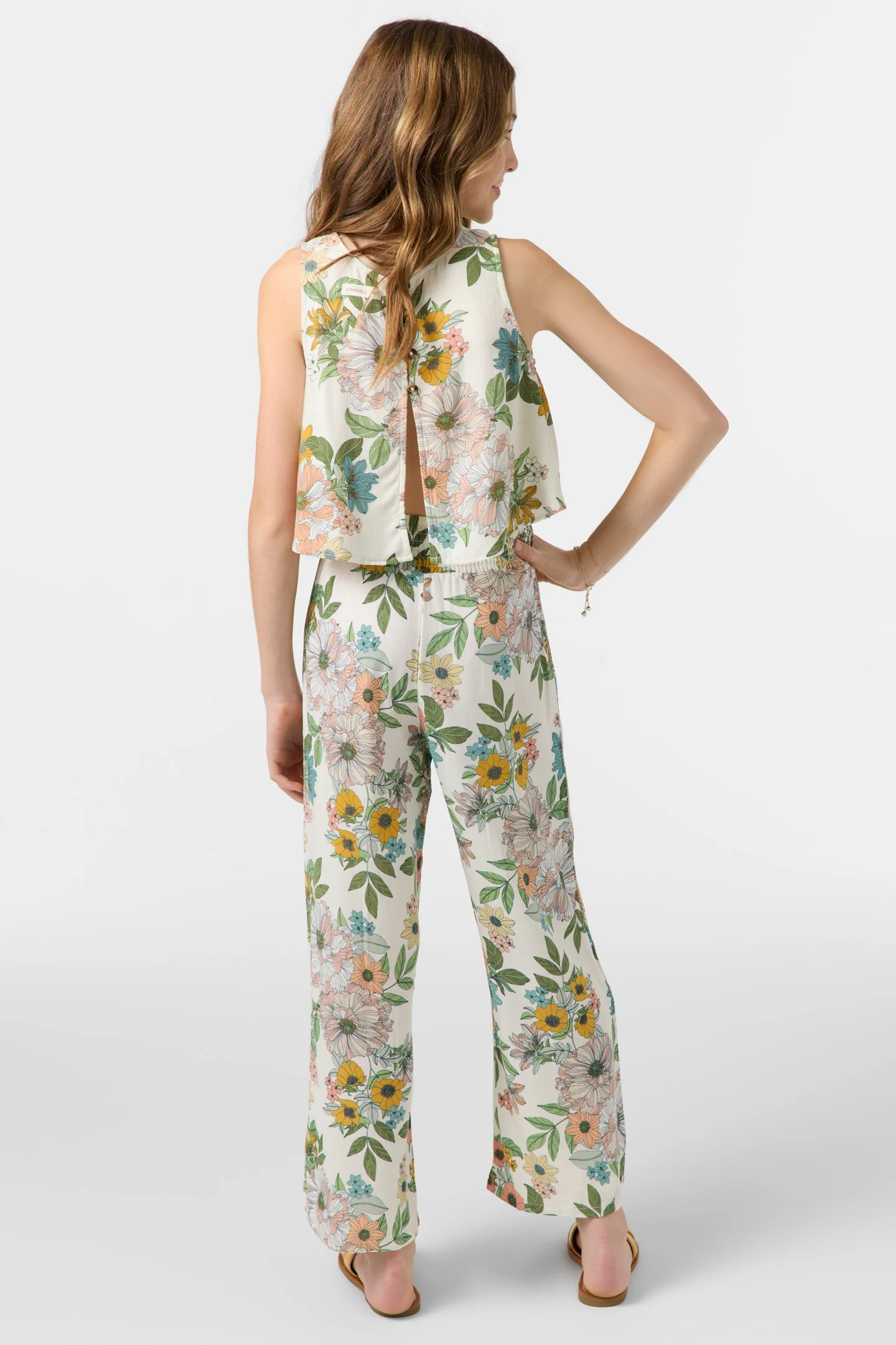 Girl's Torrie Cara Floral Pant - Image 7
