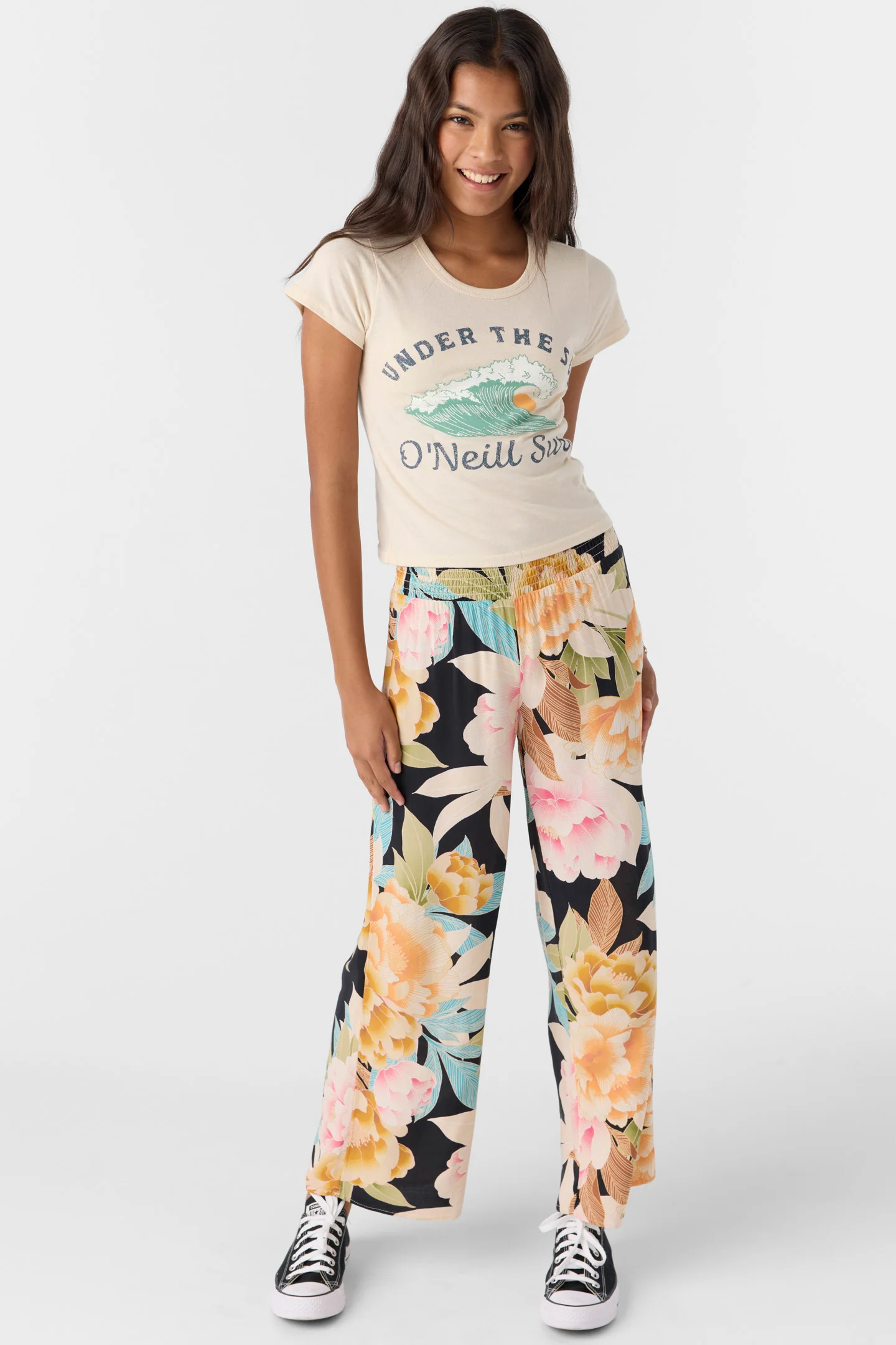 Girl's Torrie Mikah Floral Pants