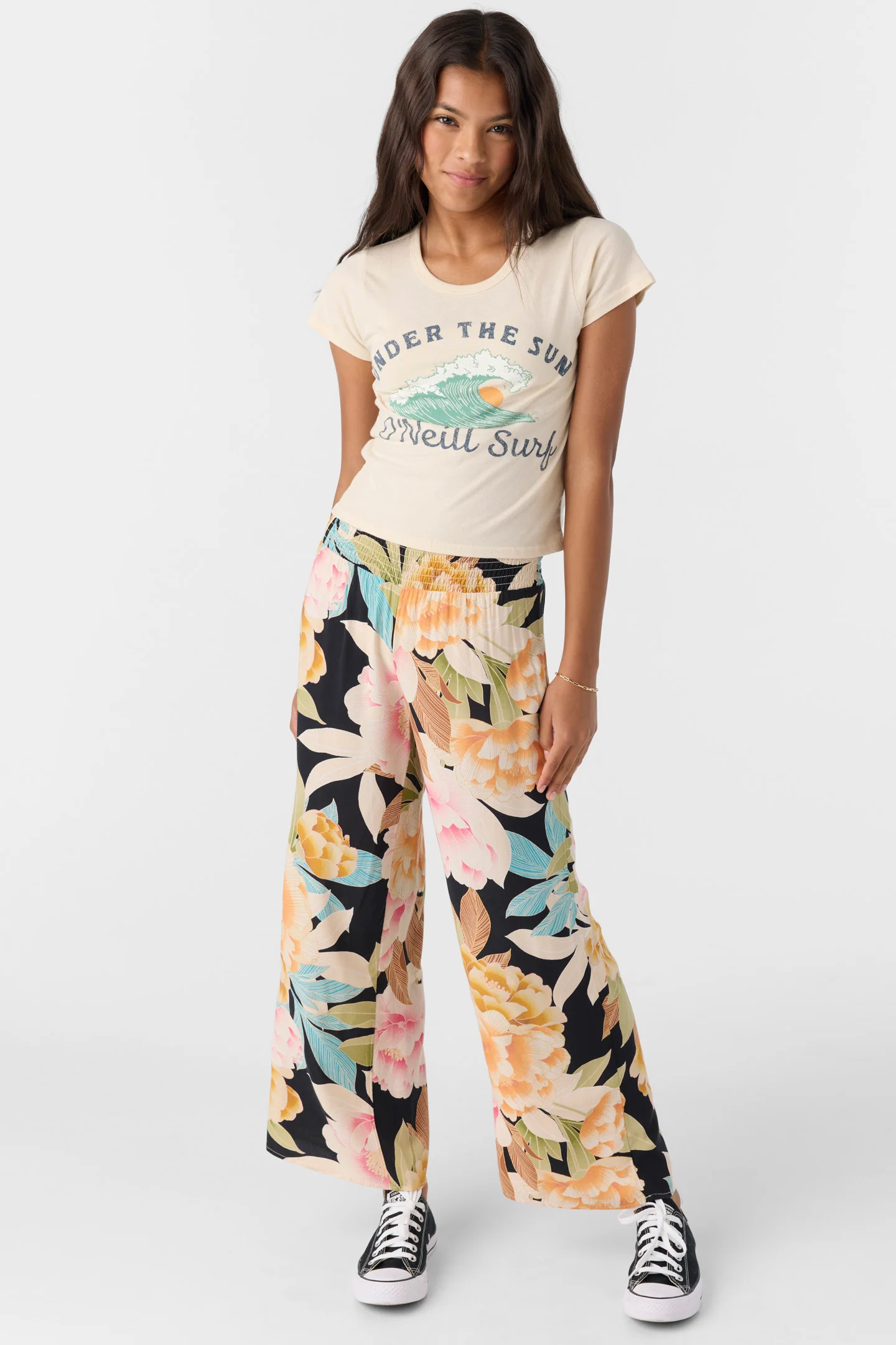 Girl's Torrie Mikah Floral Pants - Image 3