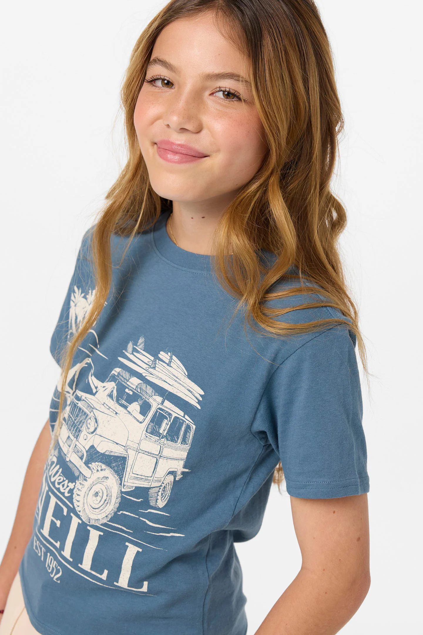 Girl's Traveling West Angie Tee - Image 4