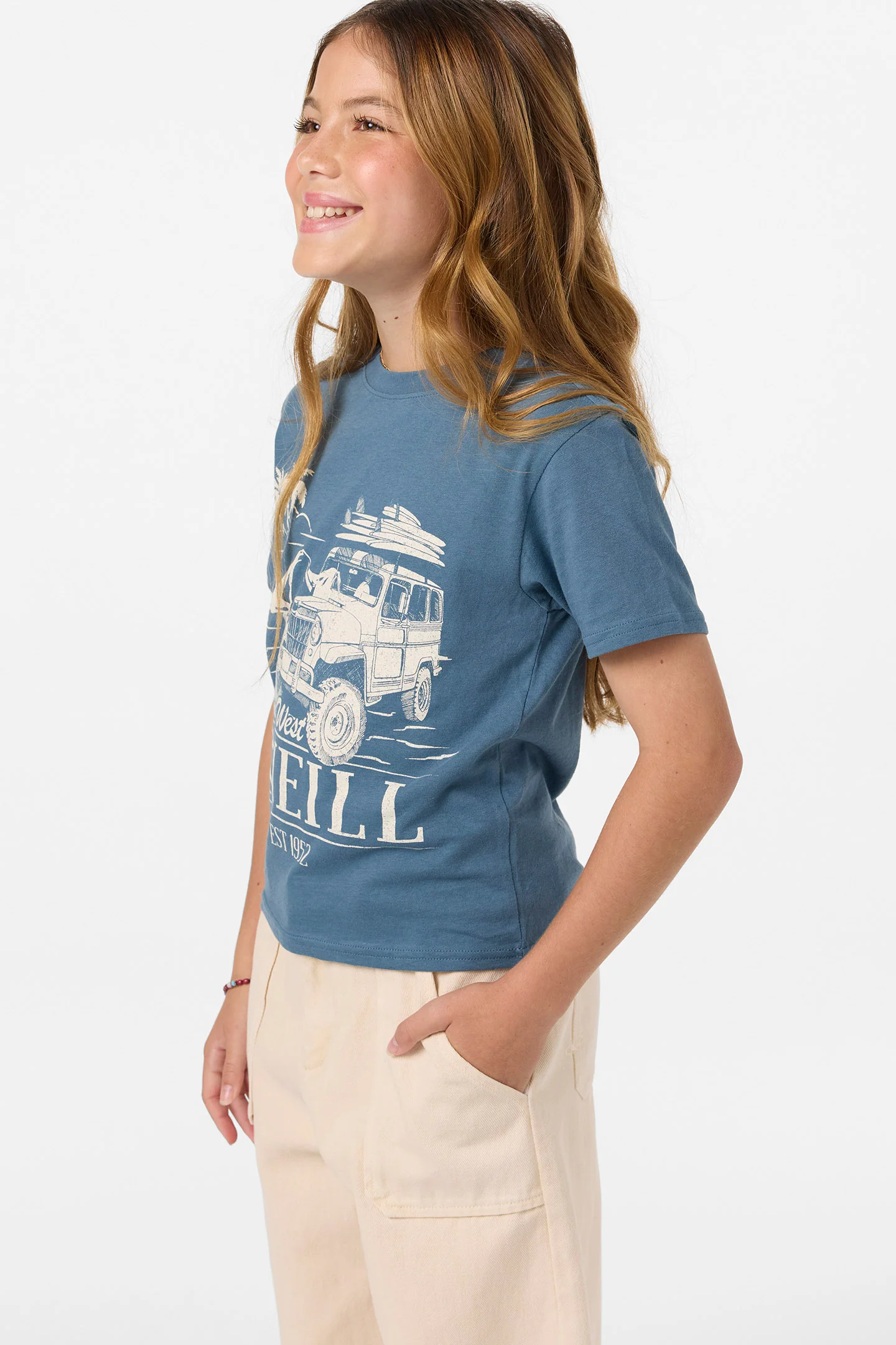 Girl's Traveling West Angie Tee - Image 5