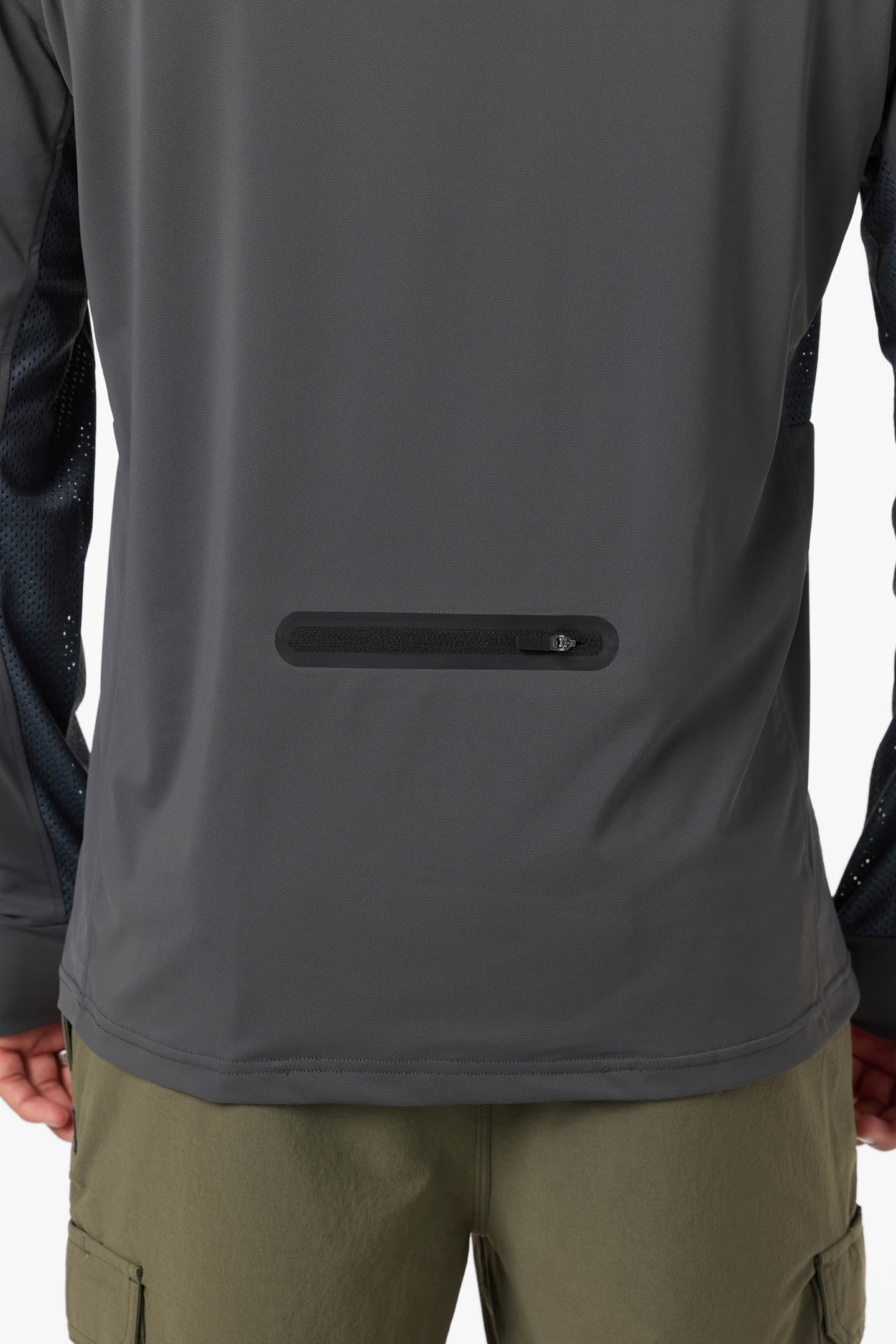 TRVLR UPF Elevated Hooded Long Sleeve Pullover - Image 6