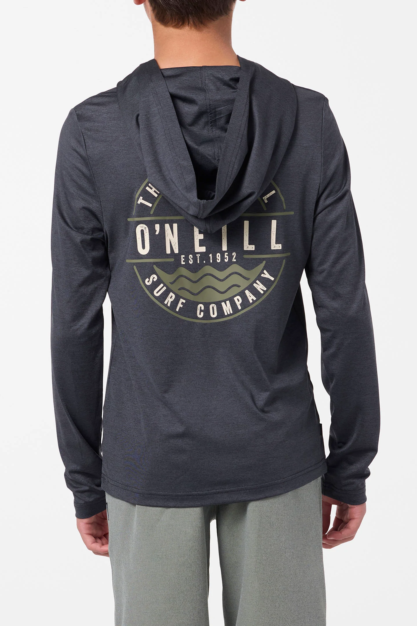 Boy's TRVLR UPF Hooded Blaze Long Sleeve Shirt - Image 4