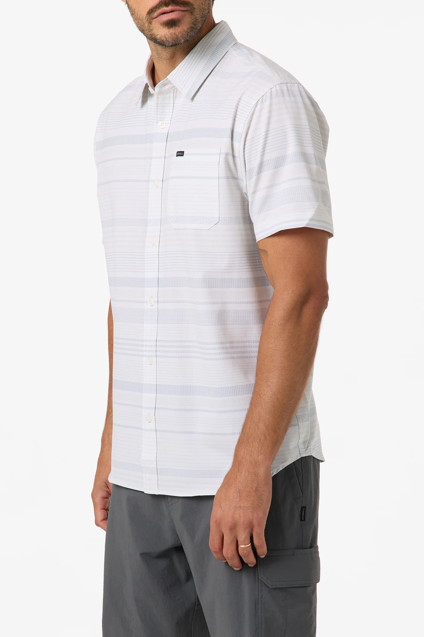 TRVLR UPF Traverse Stripe Standard Fit Shirt - Image 3