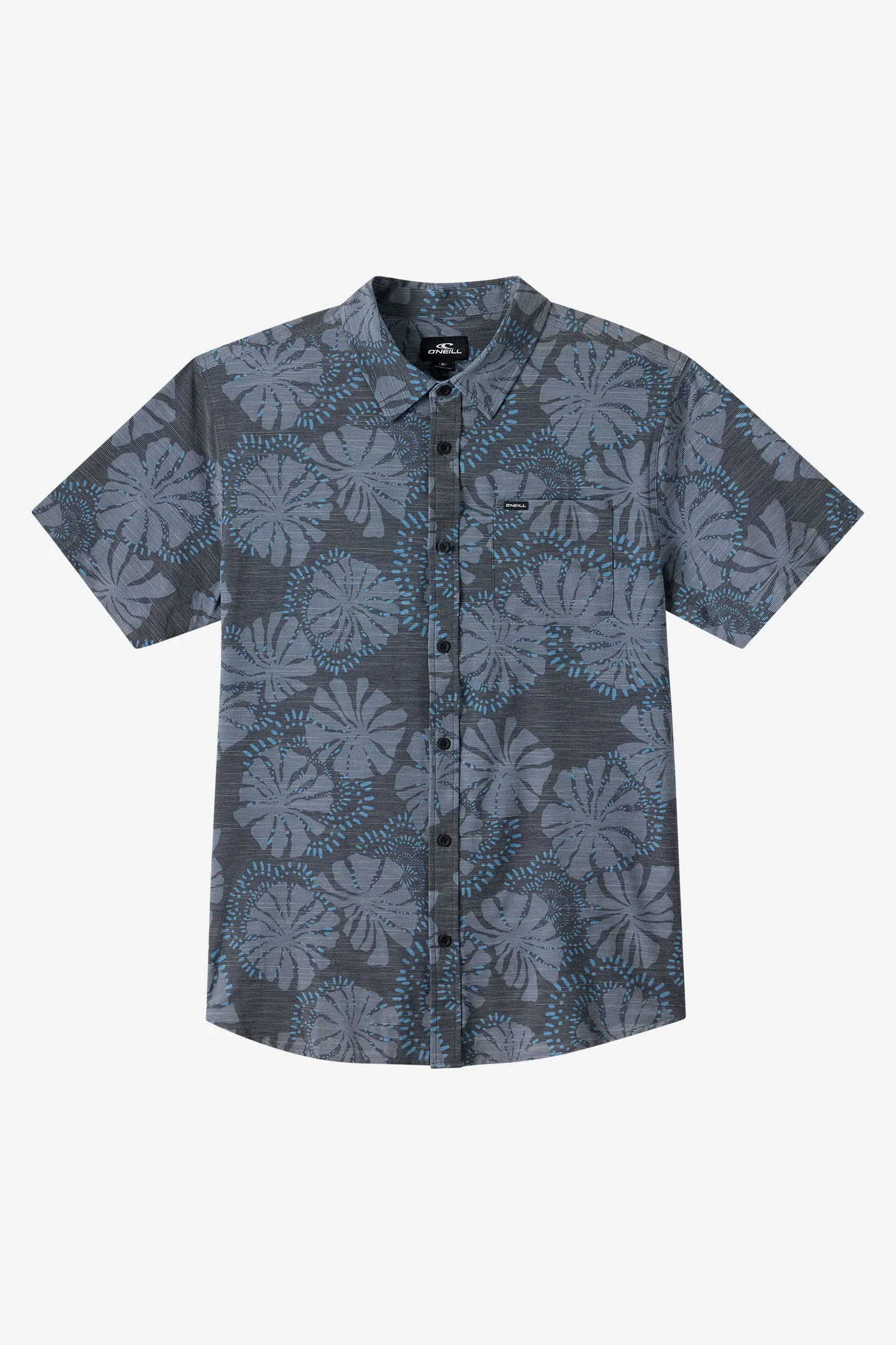 Boy's UPF Slub Standard Woven Shirt Button