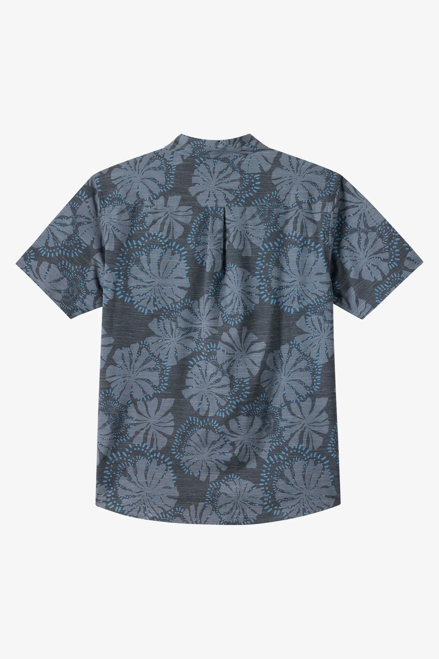 Boy's UPF Slub Standard Woven Shirt Button - Image 6