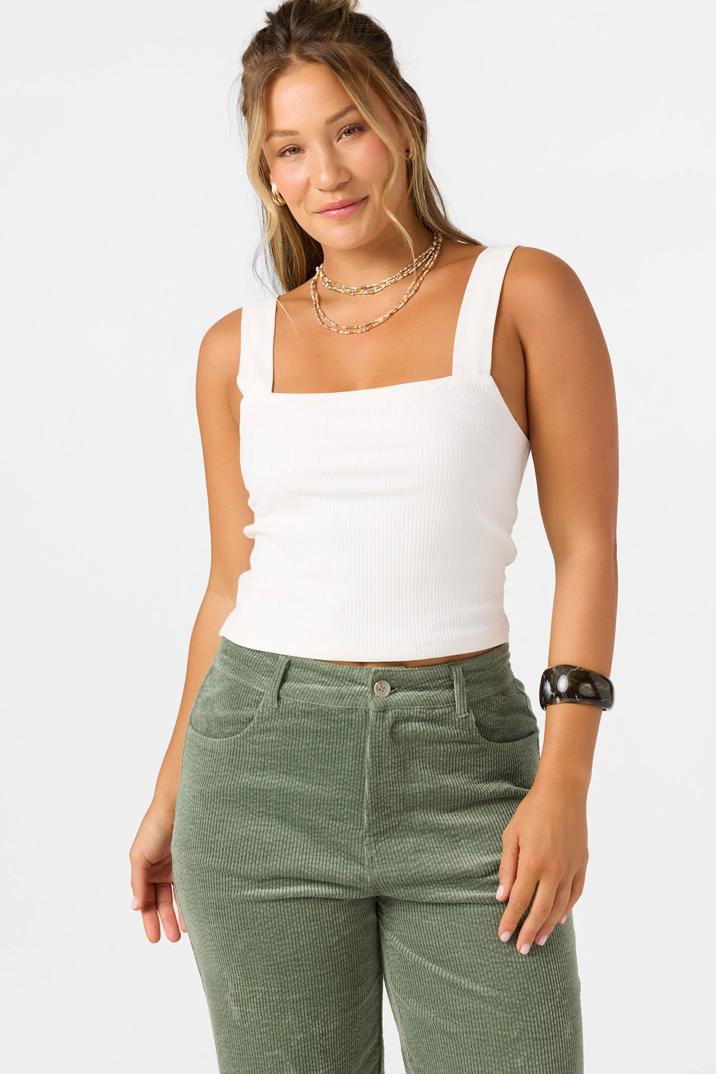 Vanessa Solid Sleeveless Top - Image 5