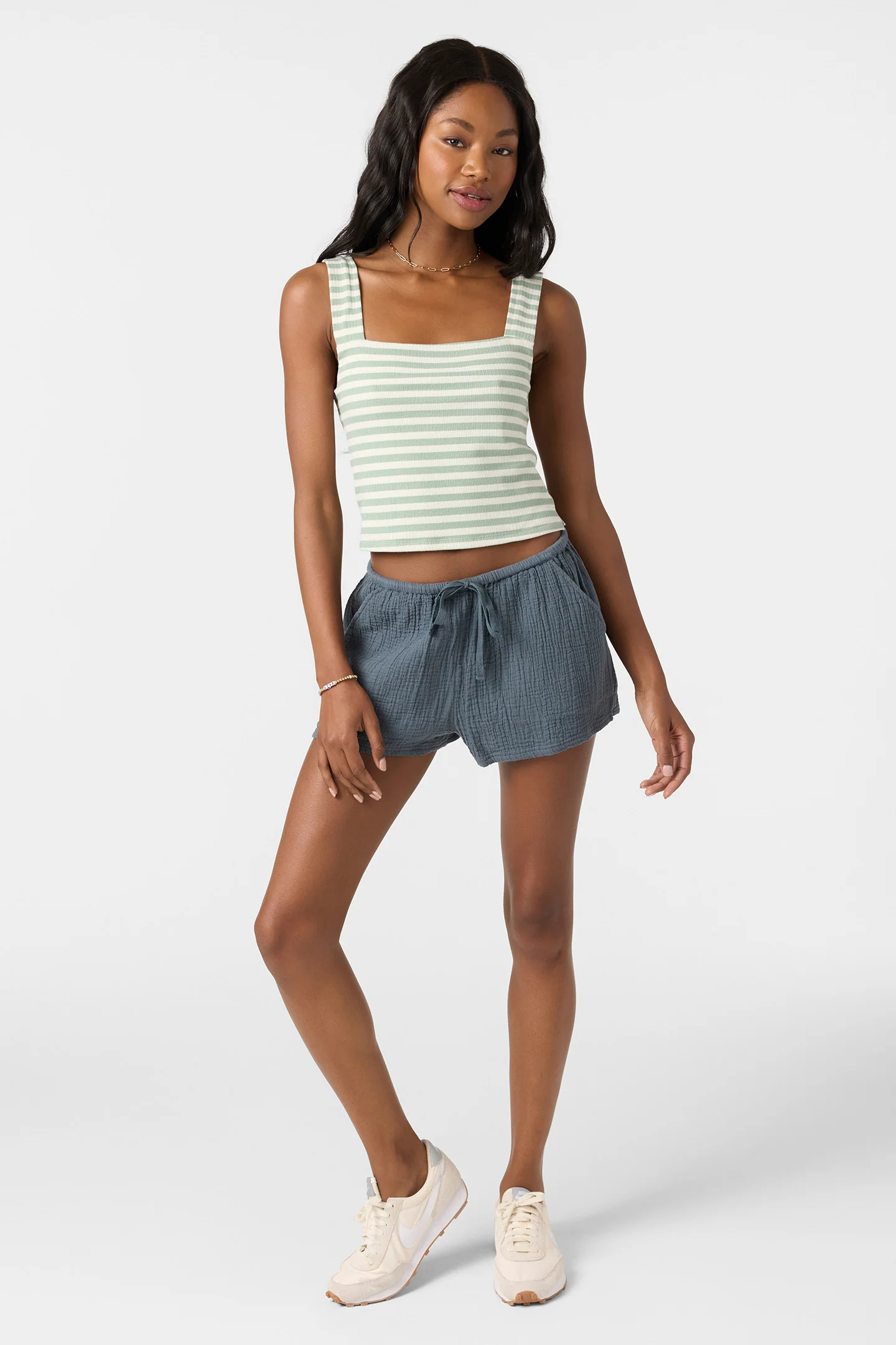 Vanessa Stripe Sleeveless Top - Image 3