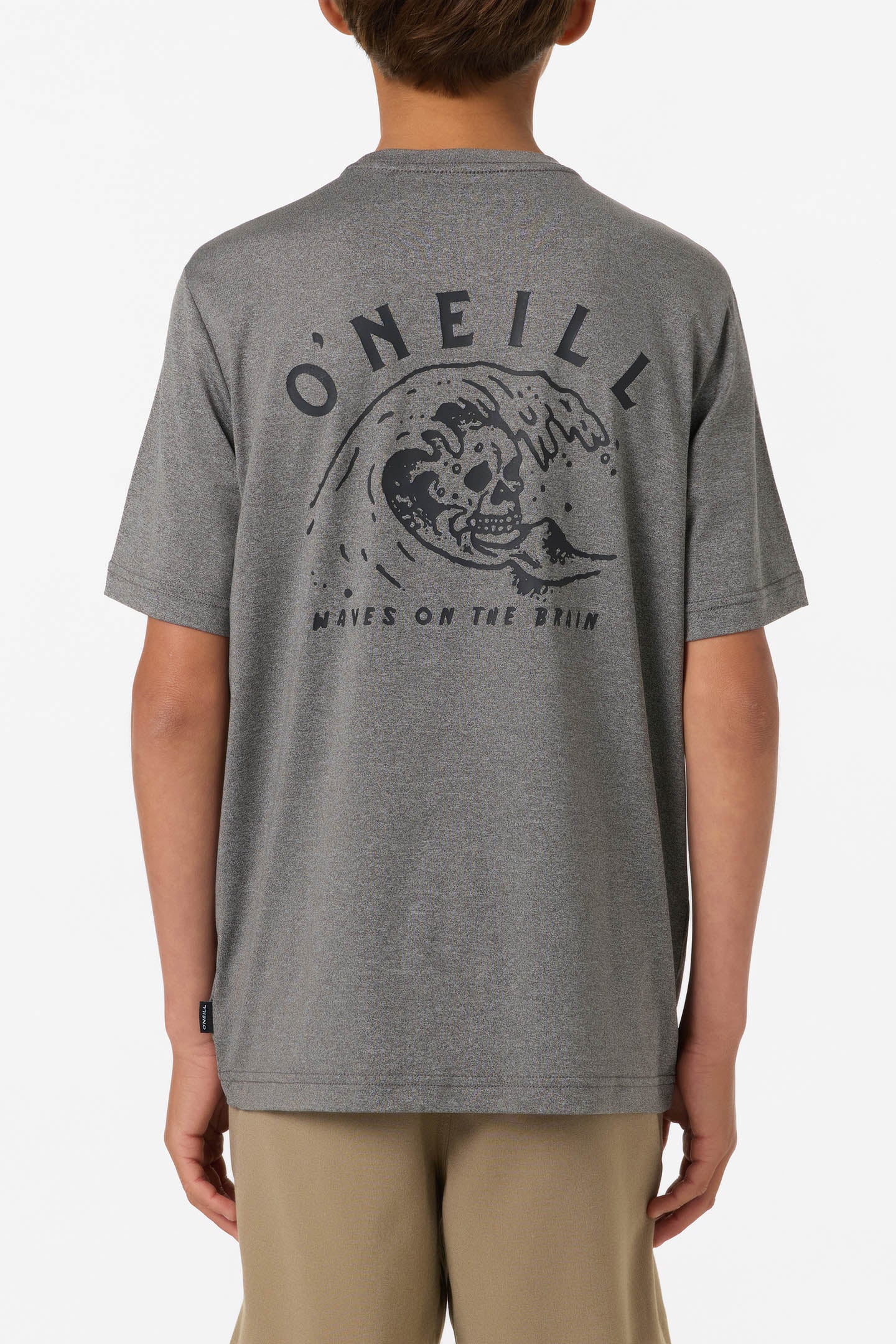 Boy's Wave Brain UPF Tee - Image 4