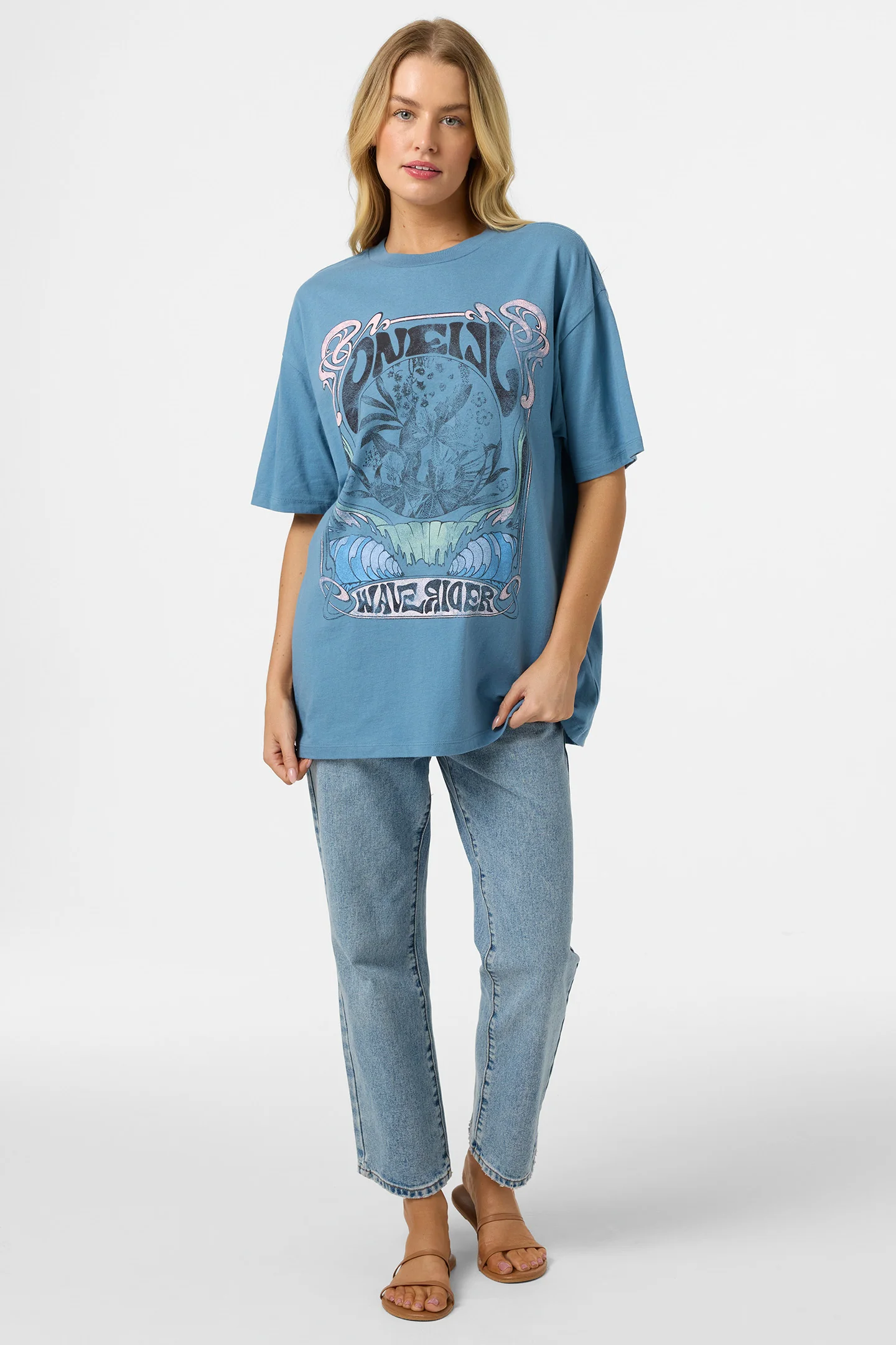 Wave Rider Oversized Tee - Image 3