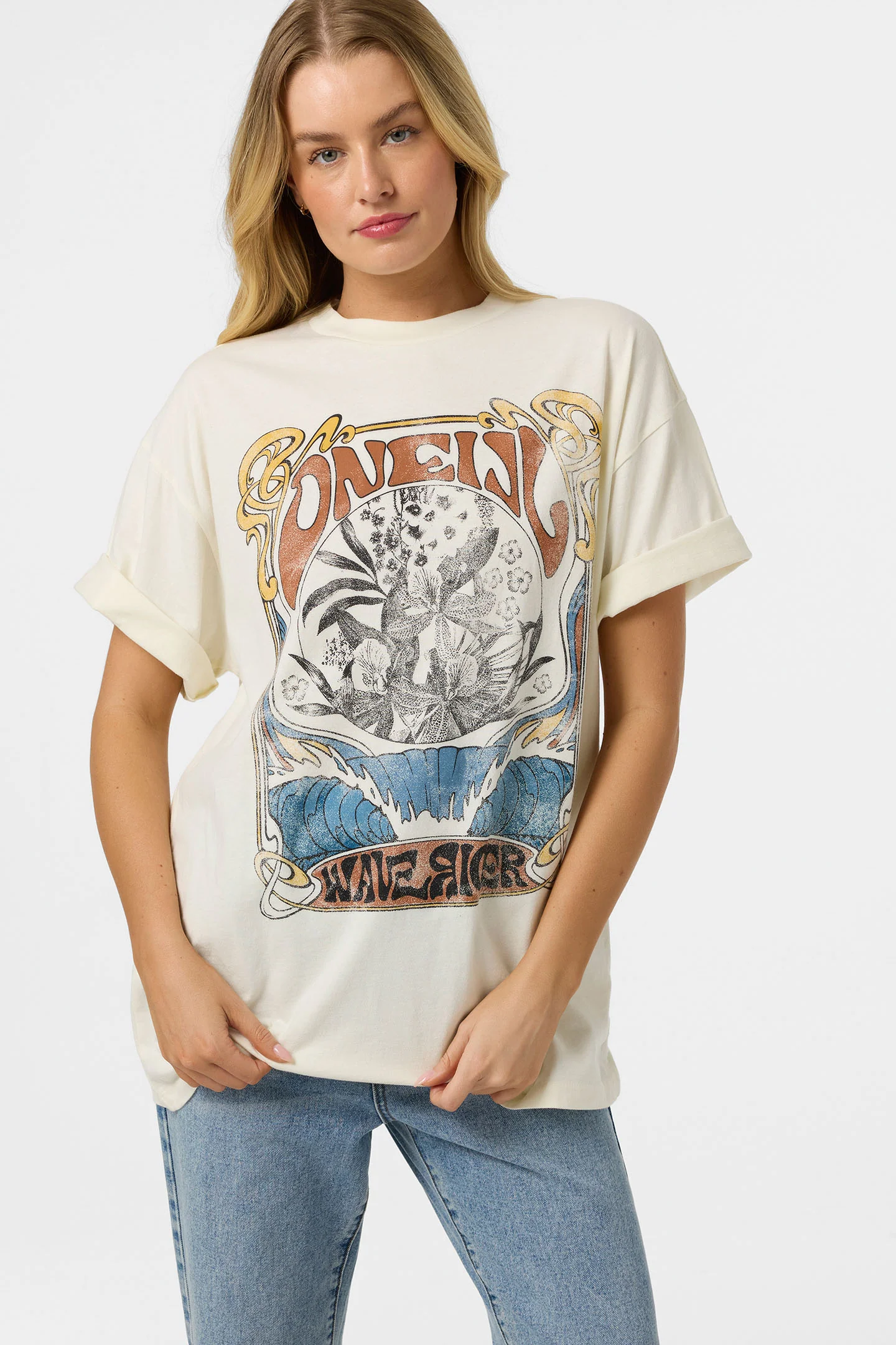 Wave Rider Oversized Tee - Image 2